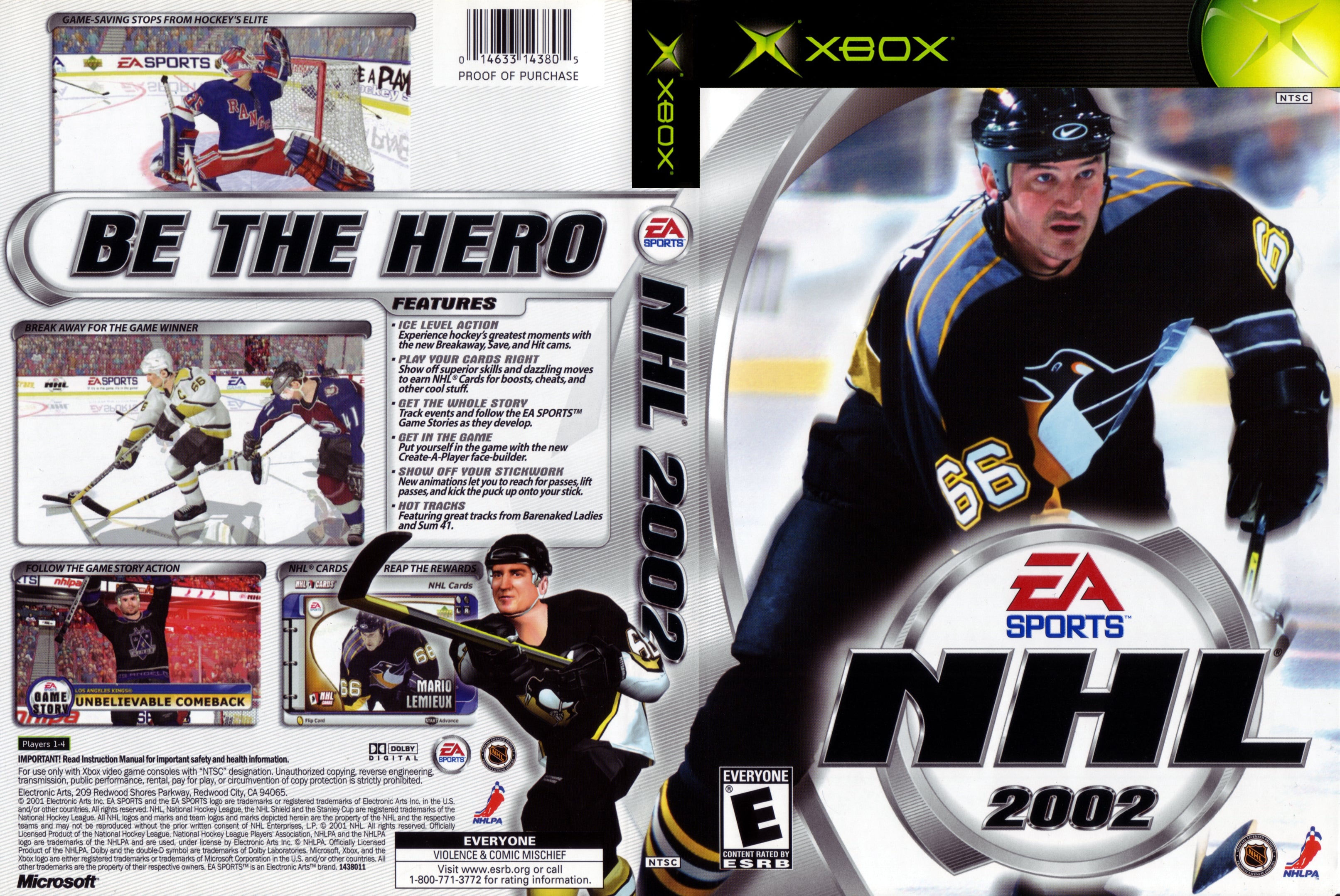 NHL 2002 N Xbox Clarkade