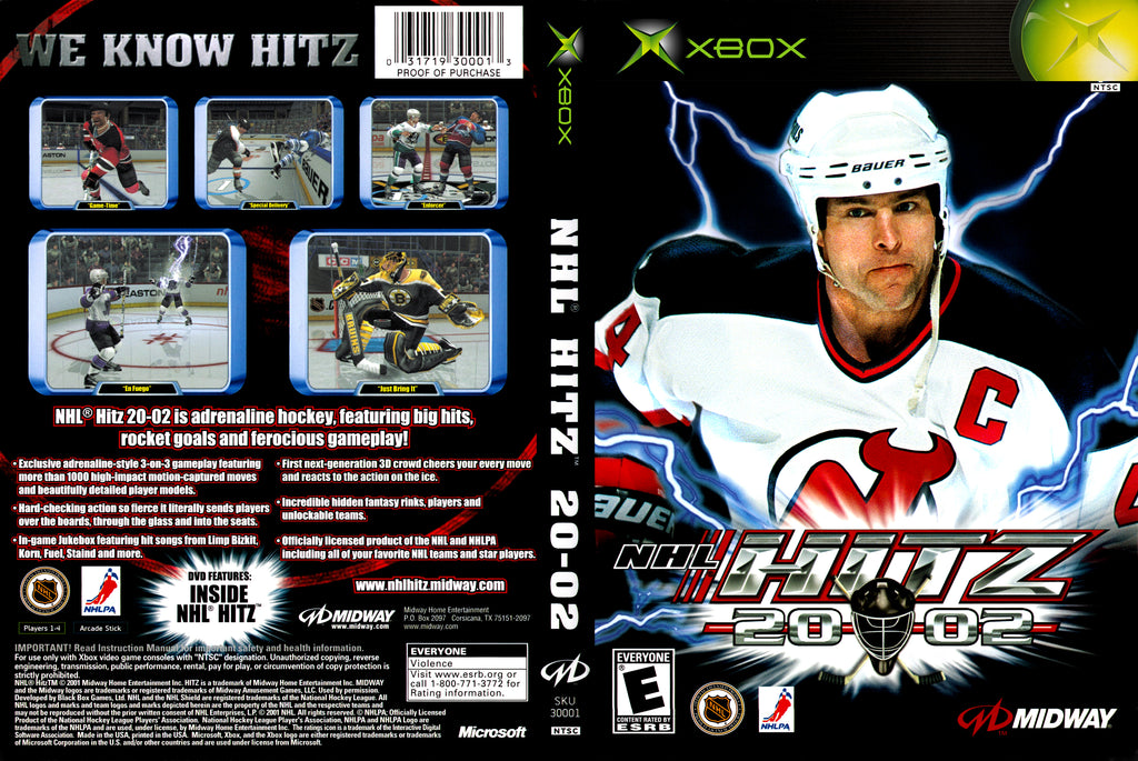 NHL Hitz 2002 C Xbox