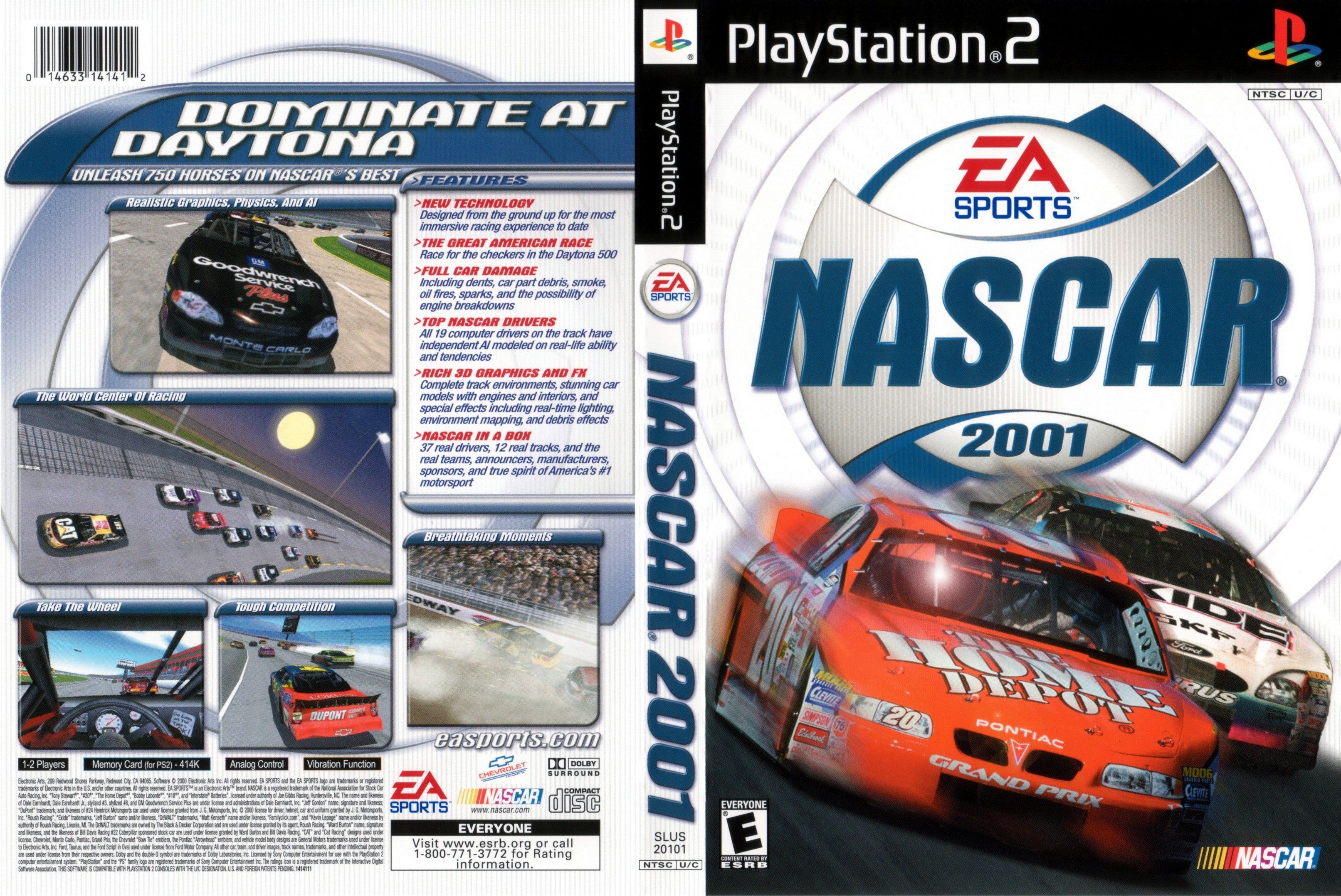 Nascar 2001 PS2