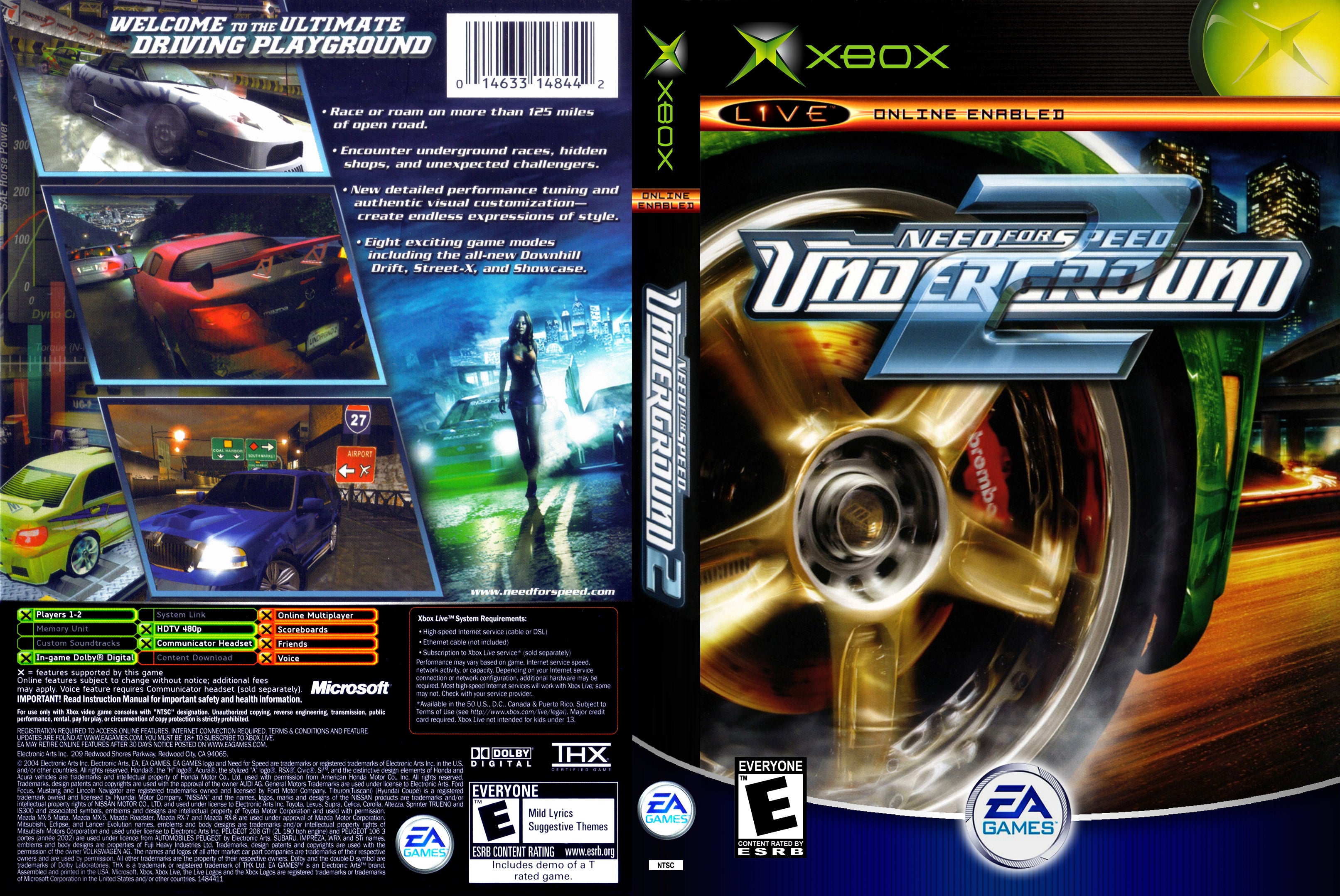 Need For Speed Underground 2 Xbox