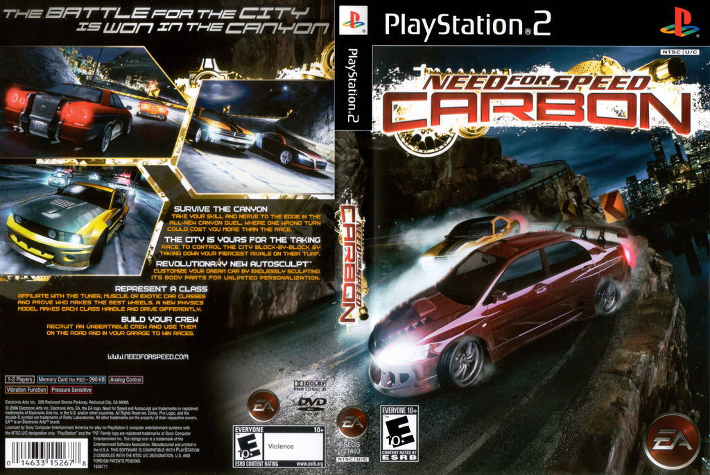 Need For Speed Carbon C BL PS2