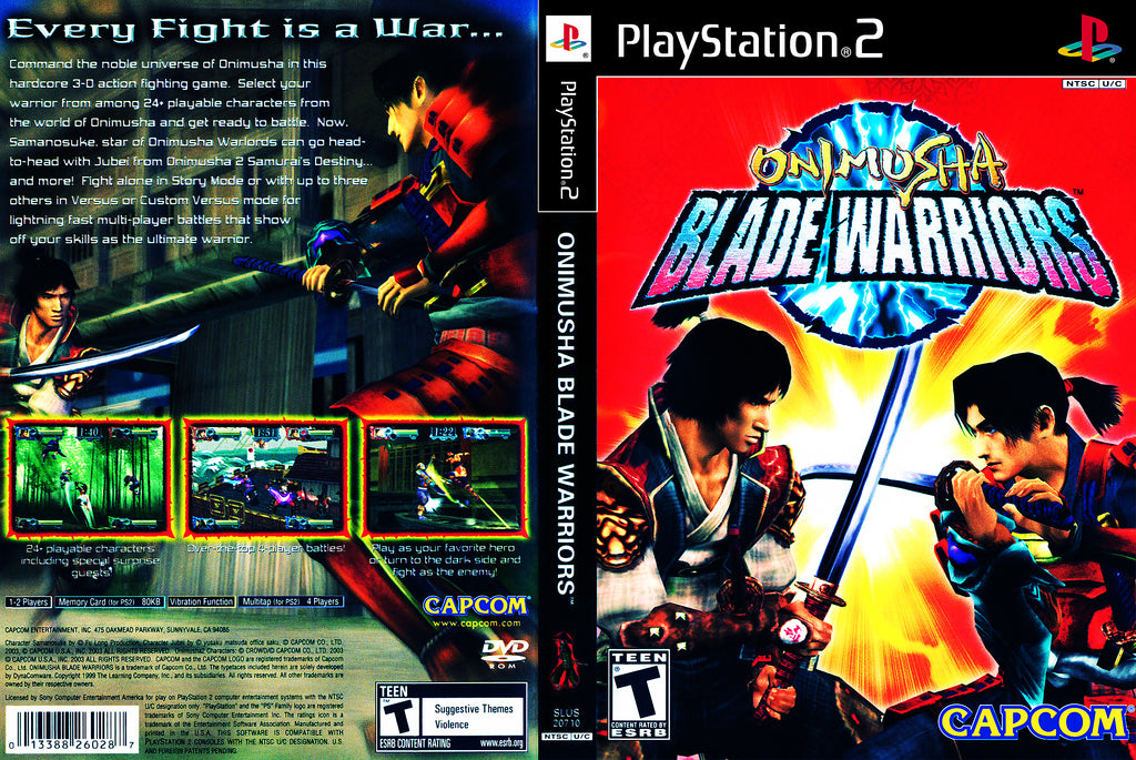 Onimusha Blade Warriors C PS2
