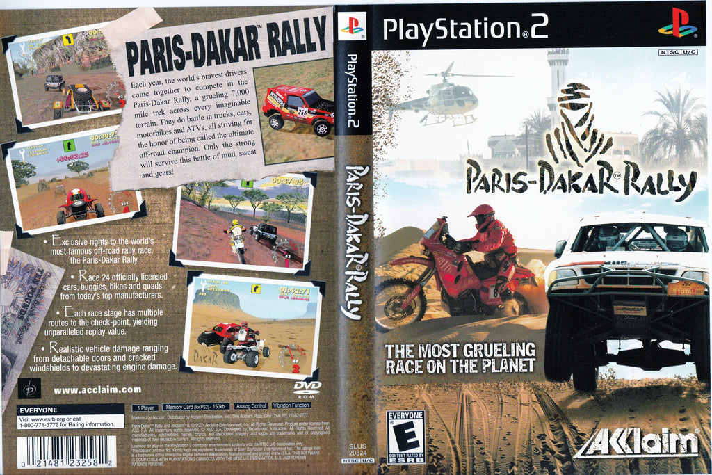 Paris-Dakar Rally N PS2