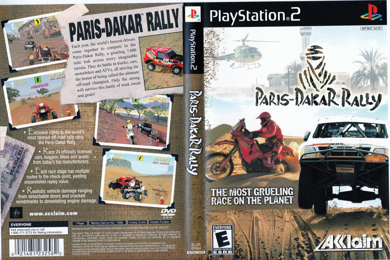 Paris-Dakar Rally N PS2 | Clarkade