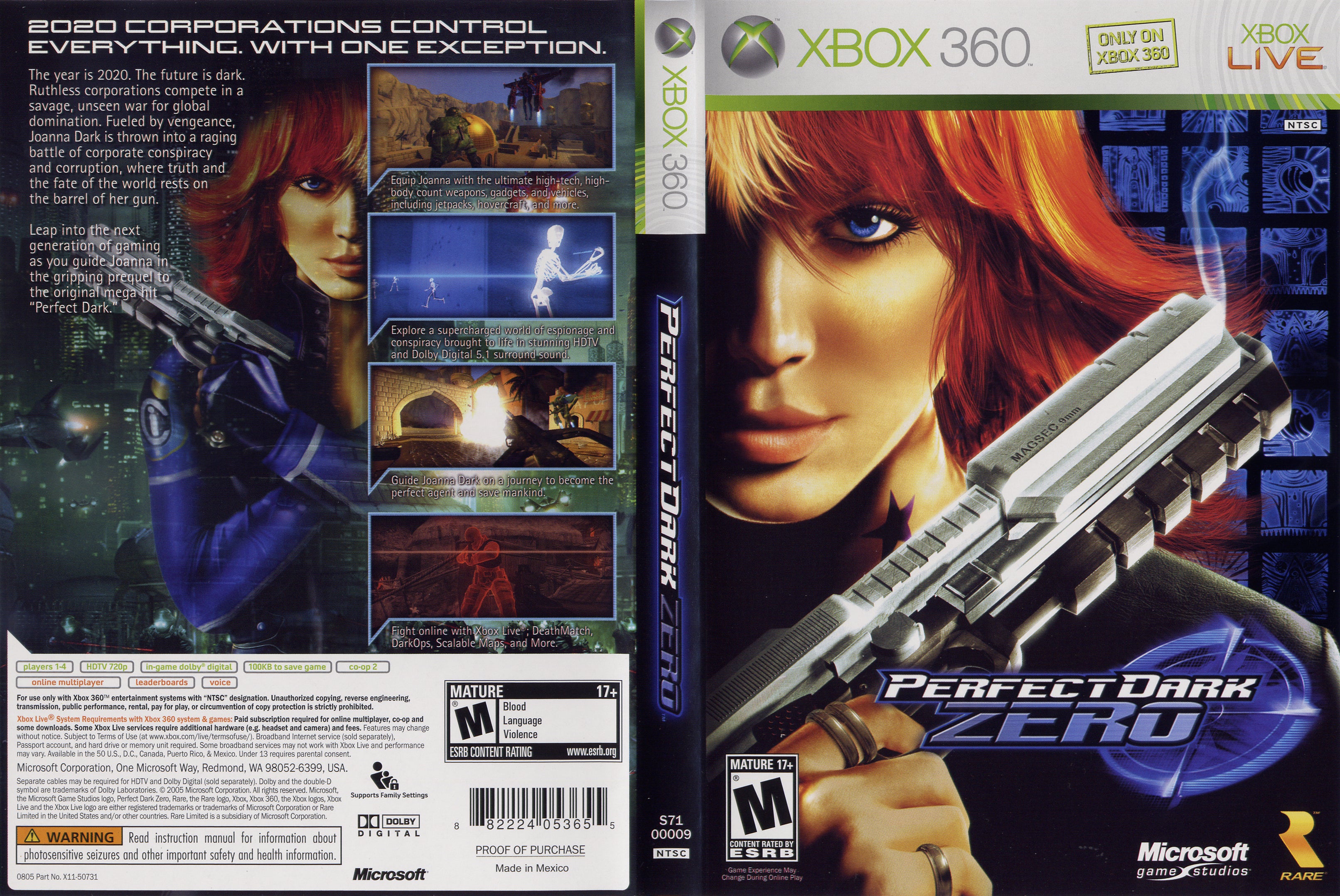 Perfect Dark Zero Xbox 360