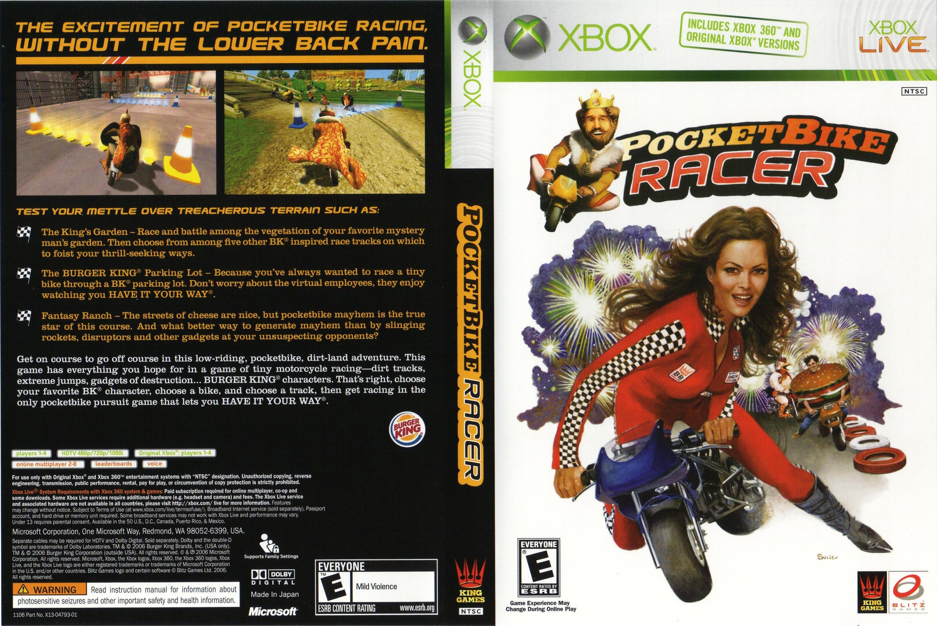 Pocketbike Racer - Xbox 360 (Sem Manual) (Seminovo) - Arena Games
