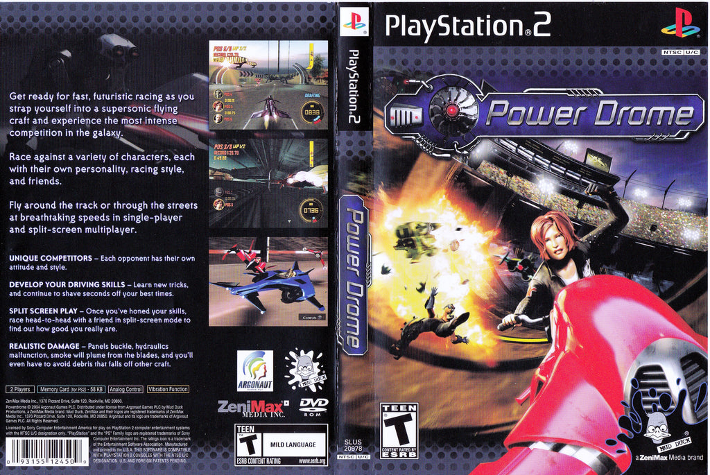 Power Drome C PS2