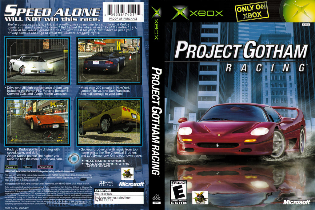 Project Gotham Racing C Xbox