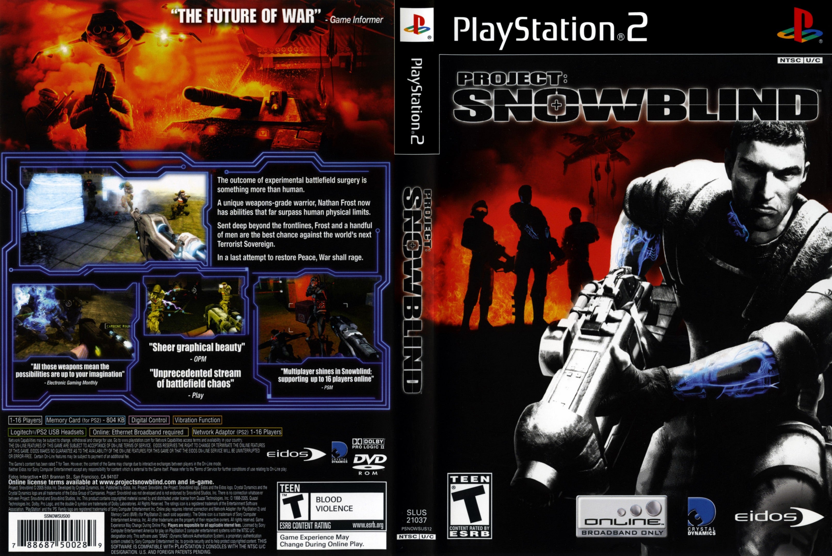 Project Snowblind PS2 | Clarkade