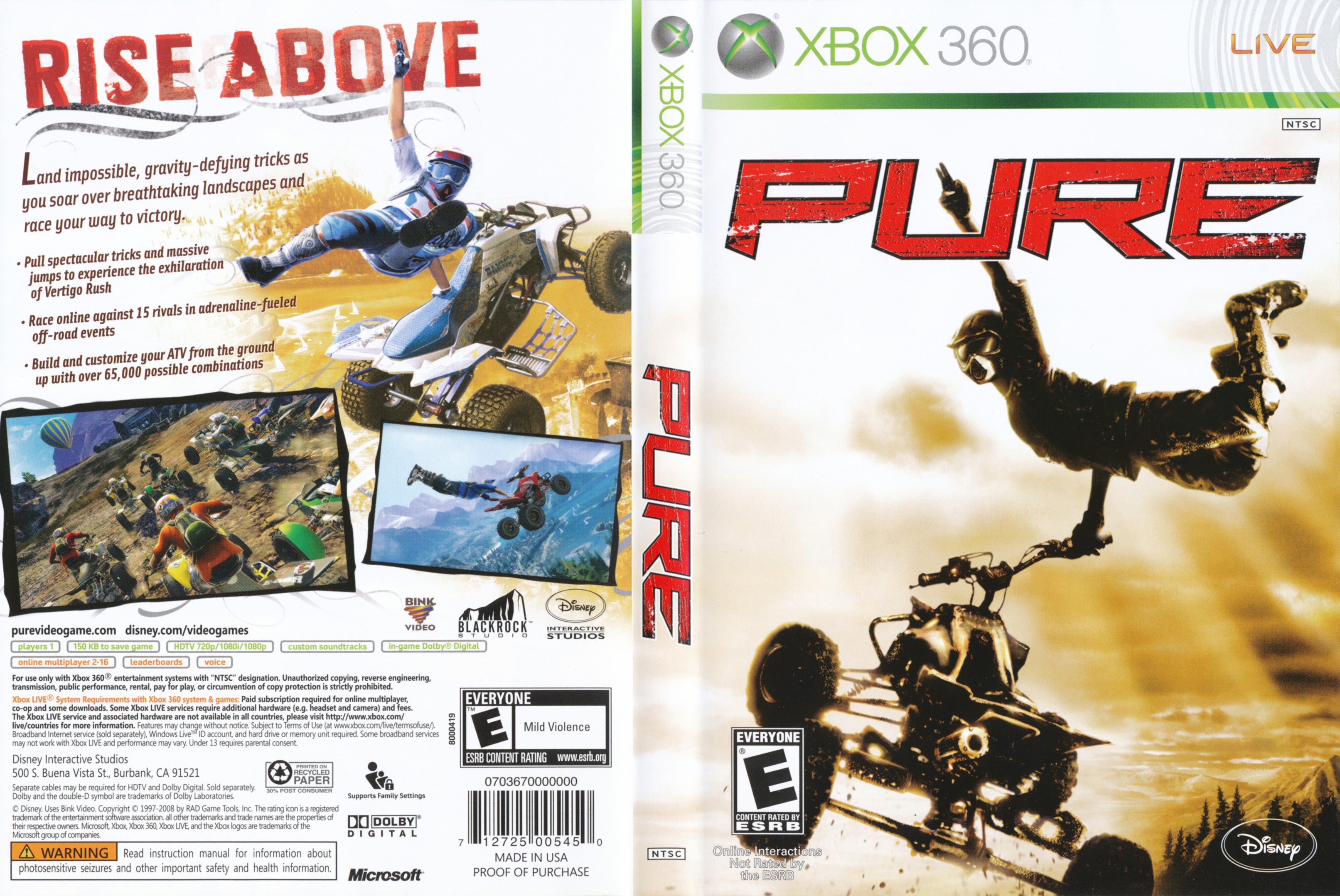 Buy Pure Xbox 360 CD! Cheap game price