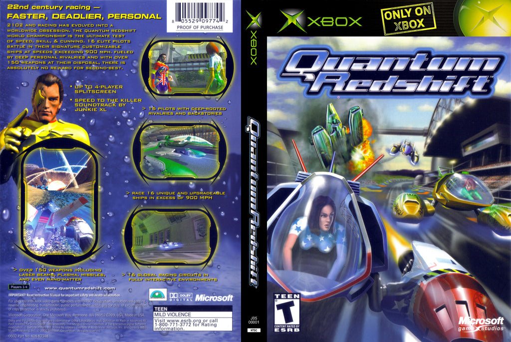 Quantum Redshift Xbox | Clarkade