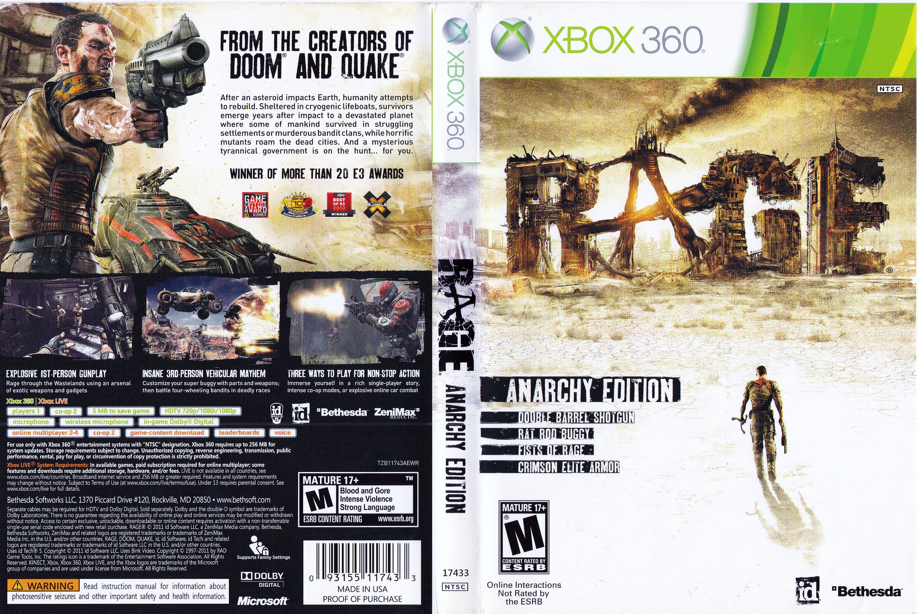 Rage Xbox 360