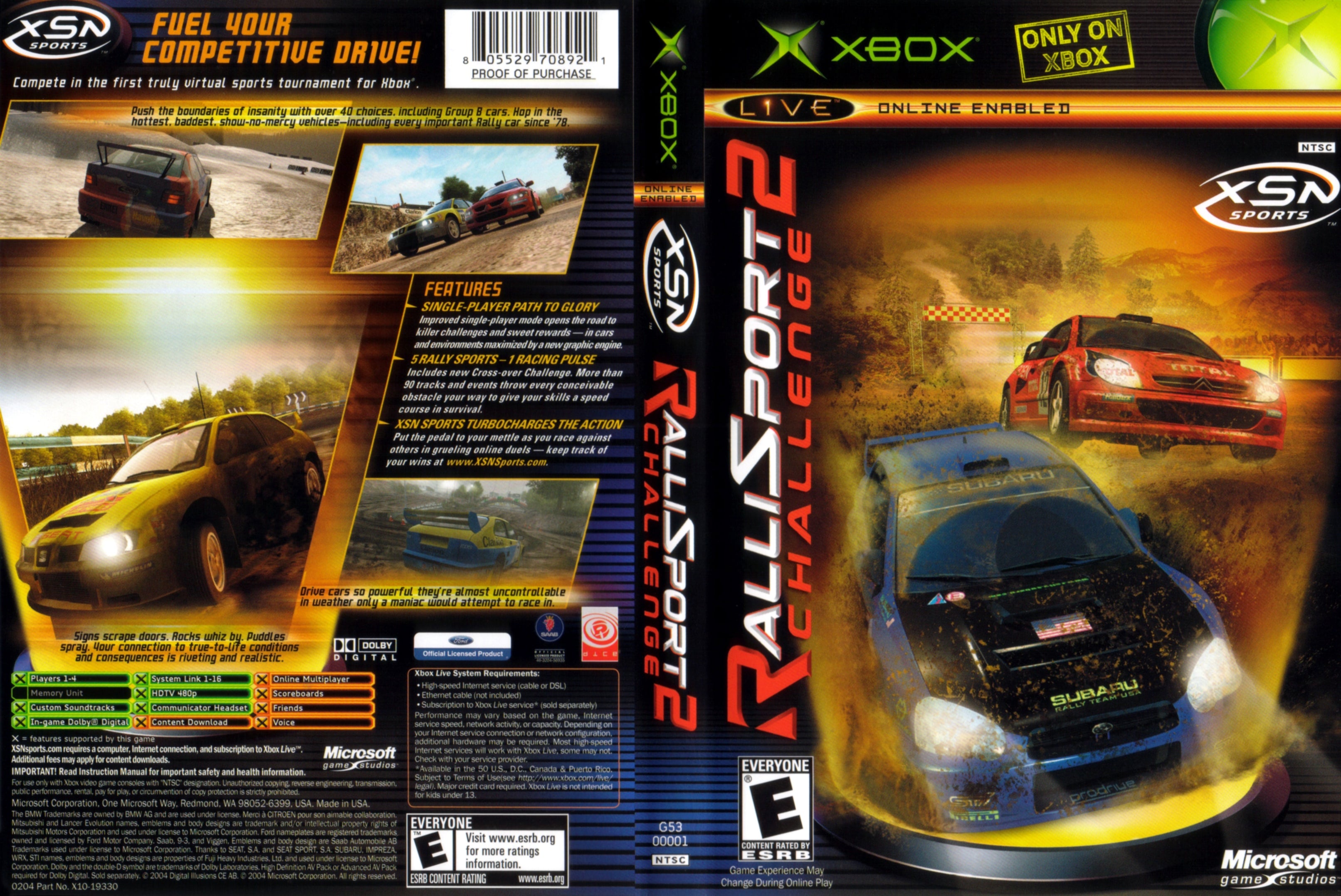 RalliSport Challenge 2 Xbox