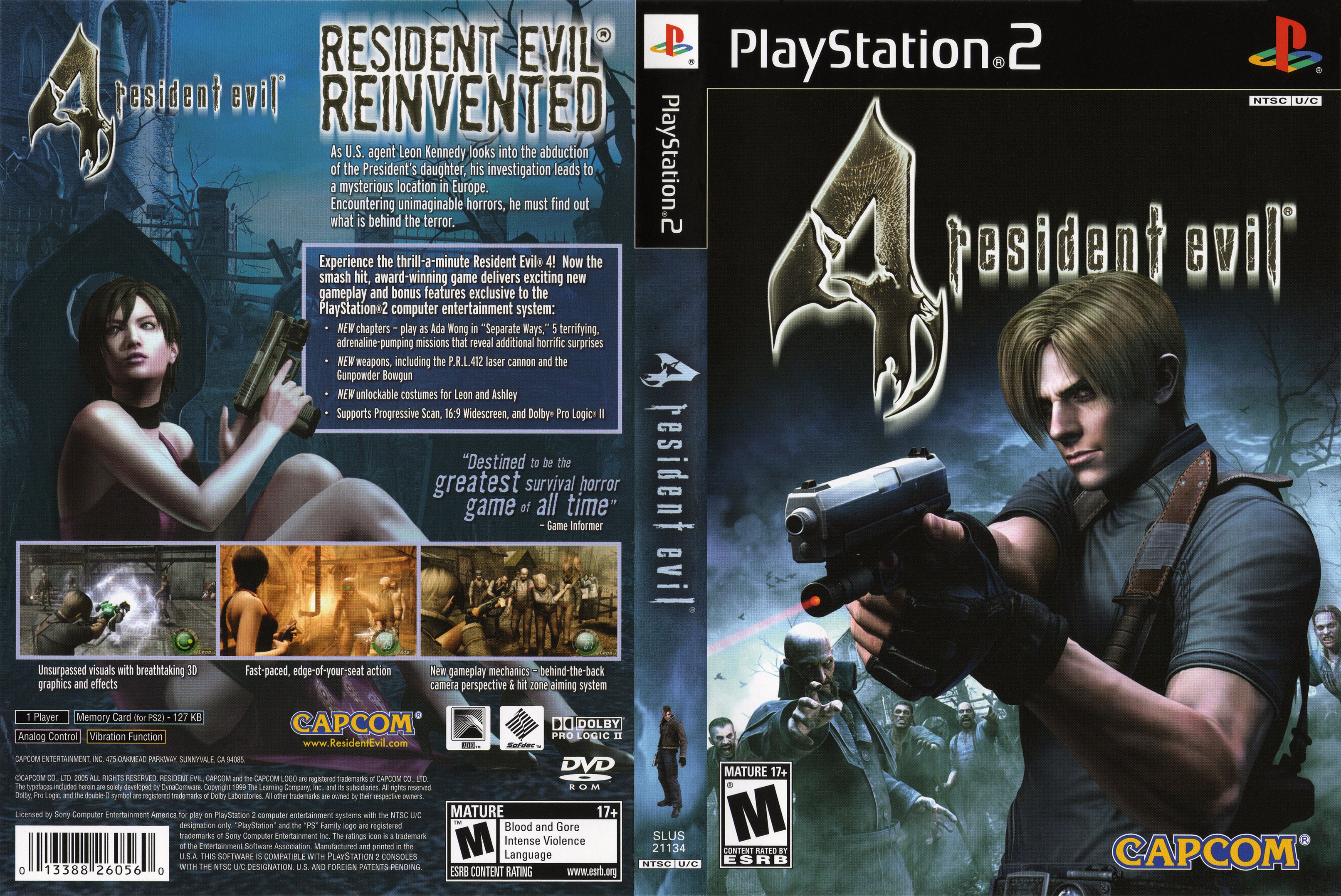 Resident Evil 4 C BL PS2