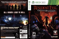 Resident Evil Operation Raccoon City Xbox 360