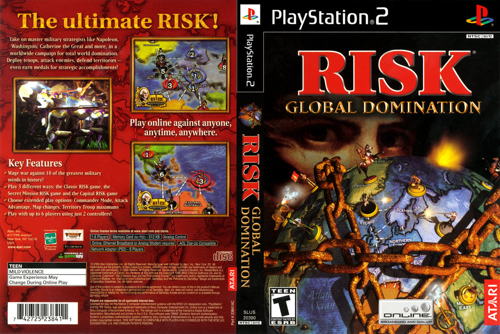 Risk Global Domination C PS2