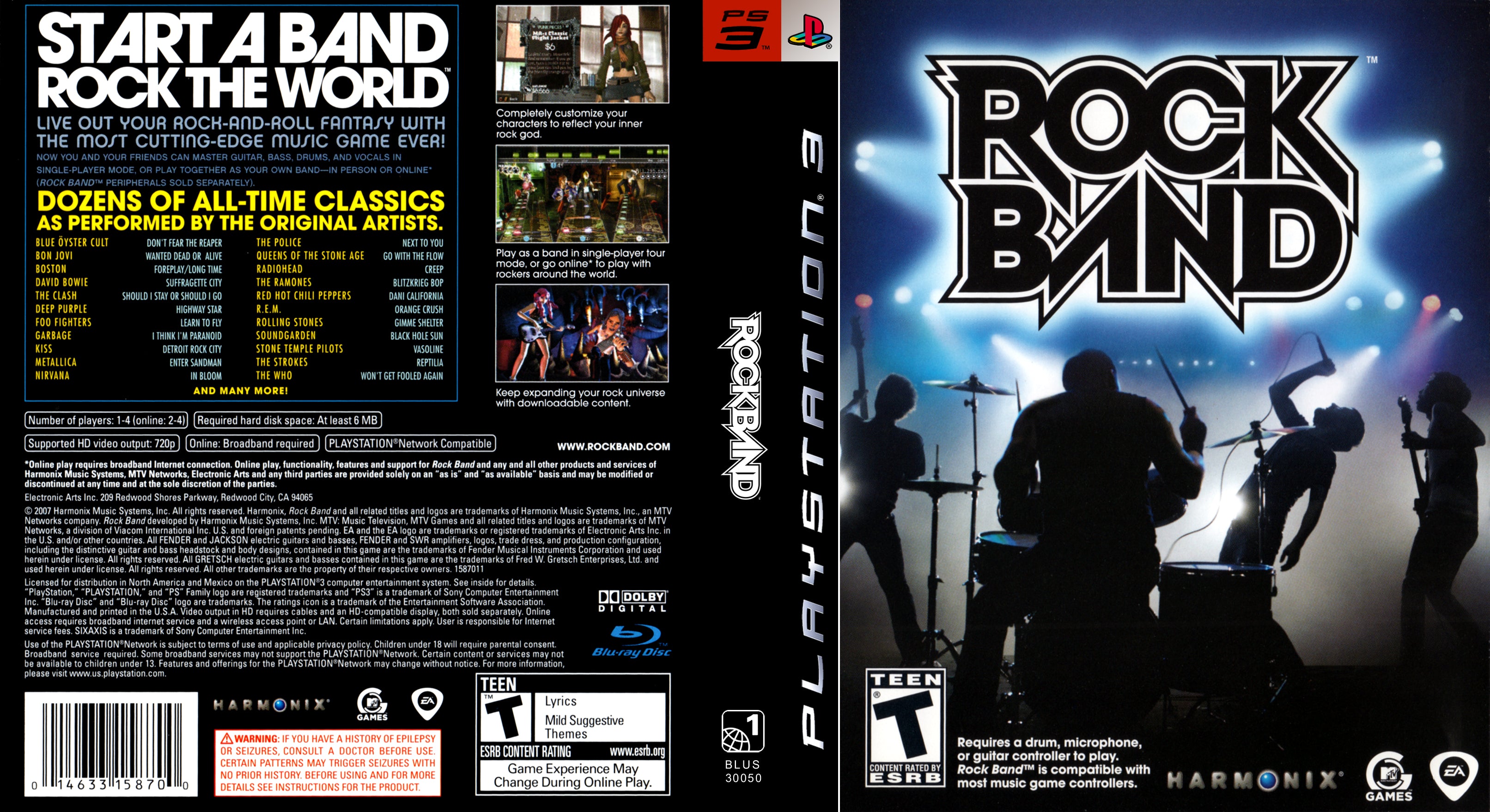 Rock Band PS3