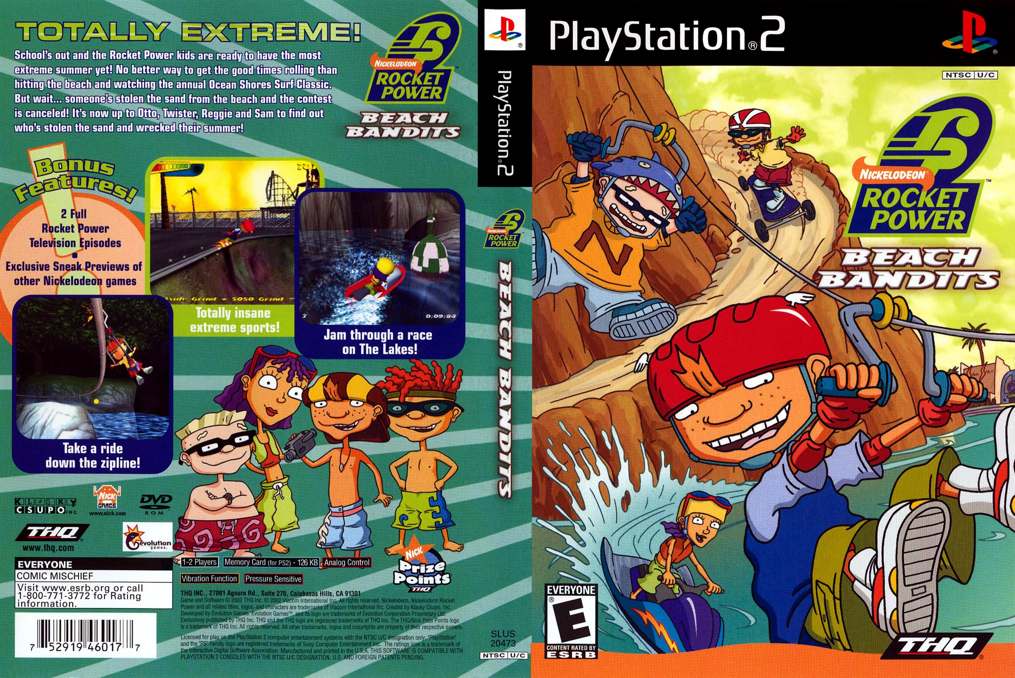 Rocket Power Beach Bandits PS2 | Clarkade