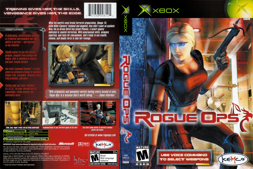 Rogue Ops C Xbox