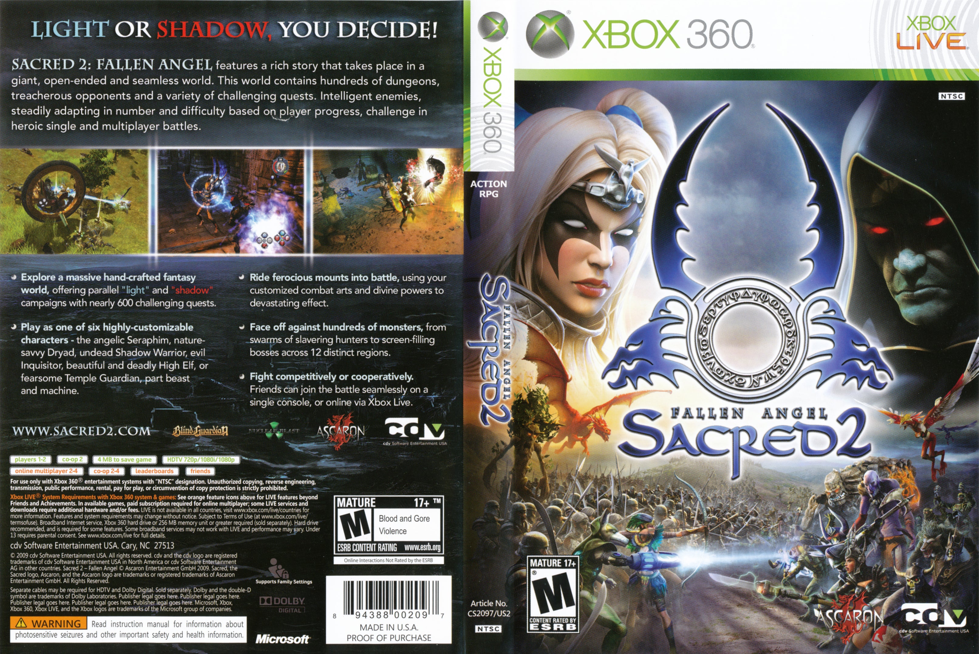 Sacred 3: First Edition for Xbox360