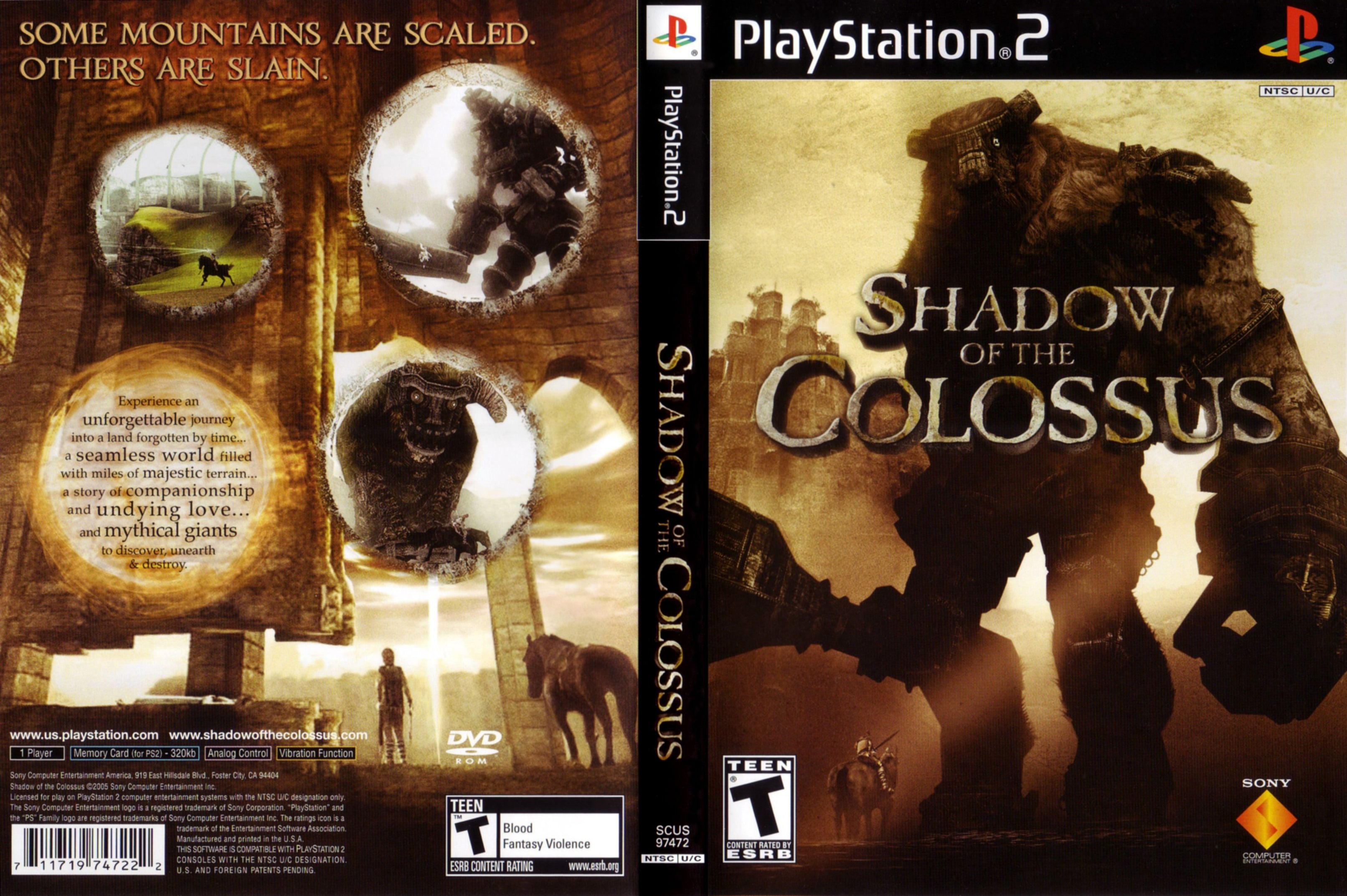 Shadow of the Colossus [REPRO-PACTH] - PS2 - Sebo dos Games - 10 anos!