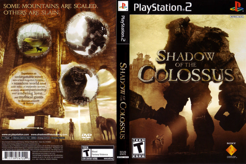 Shadow Of The Colossus PS2 Clarkade