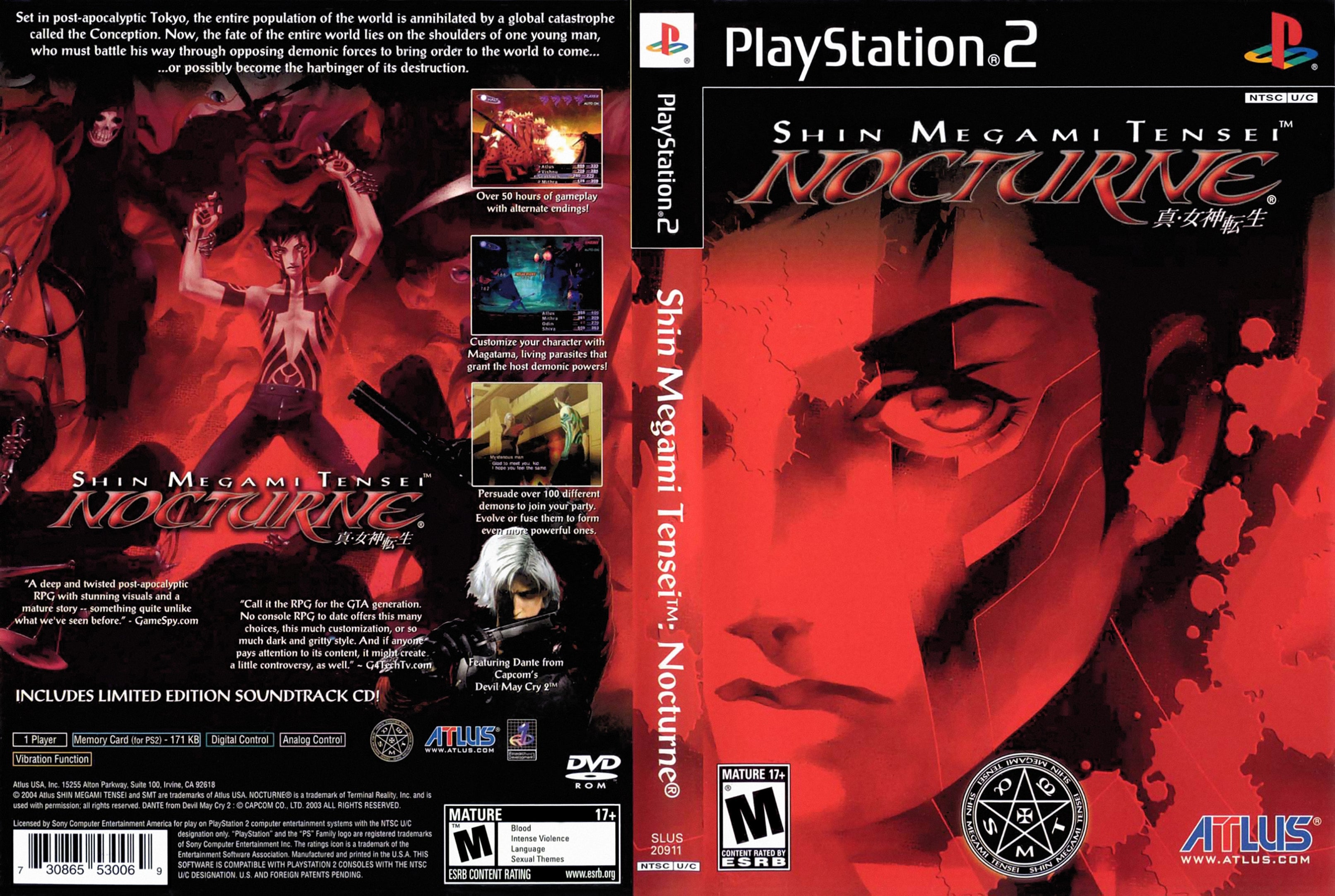 Shin Megami Tensei Nocturne PS2