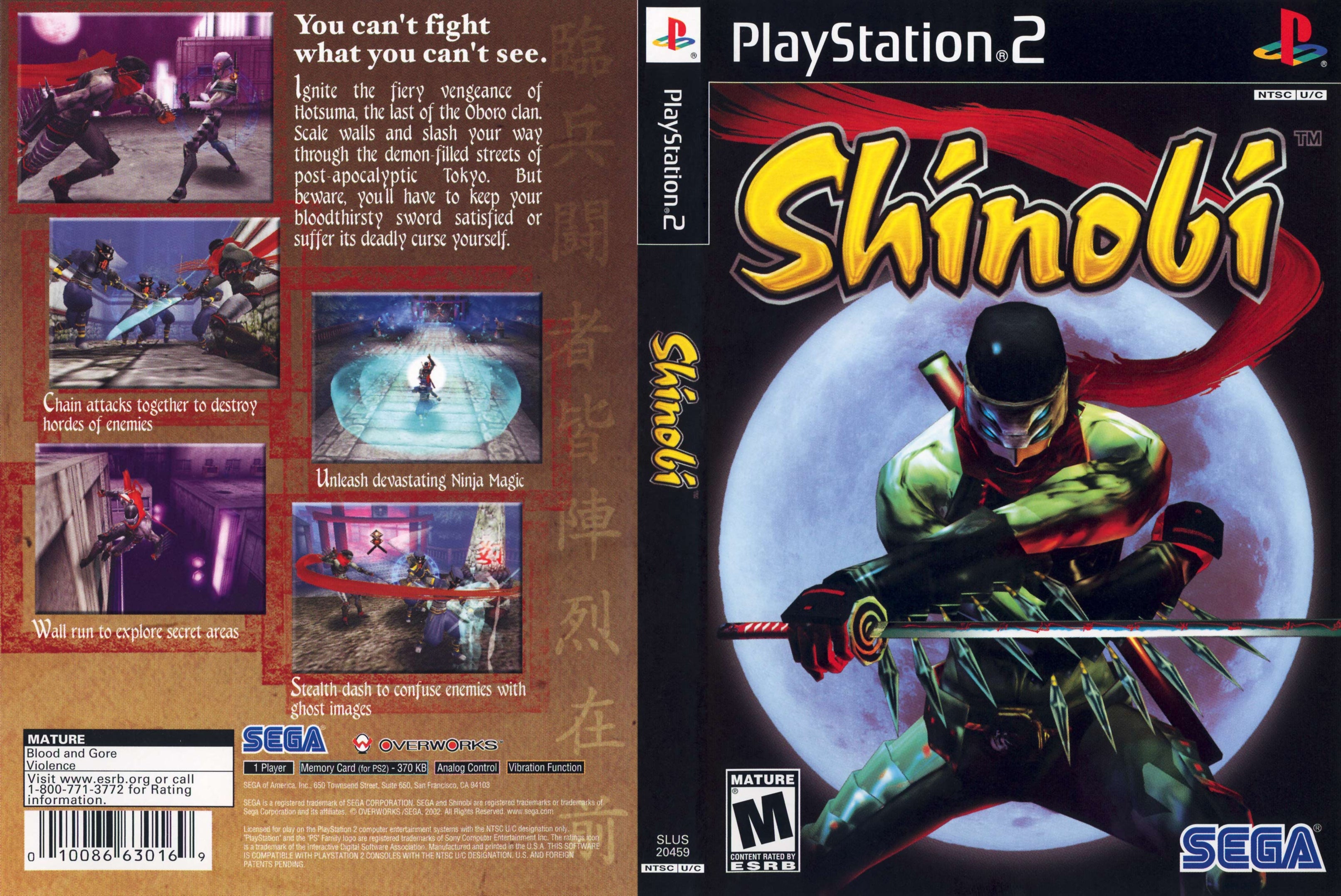 Shinobi PS2