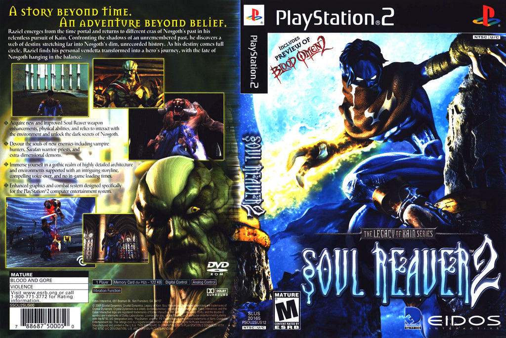 Soul Reaver 2 C PS2