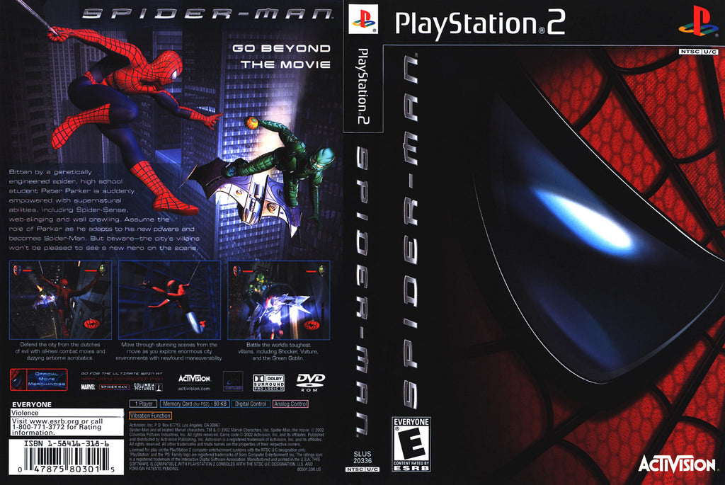 Spider-Man C BL PS2