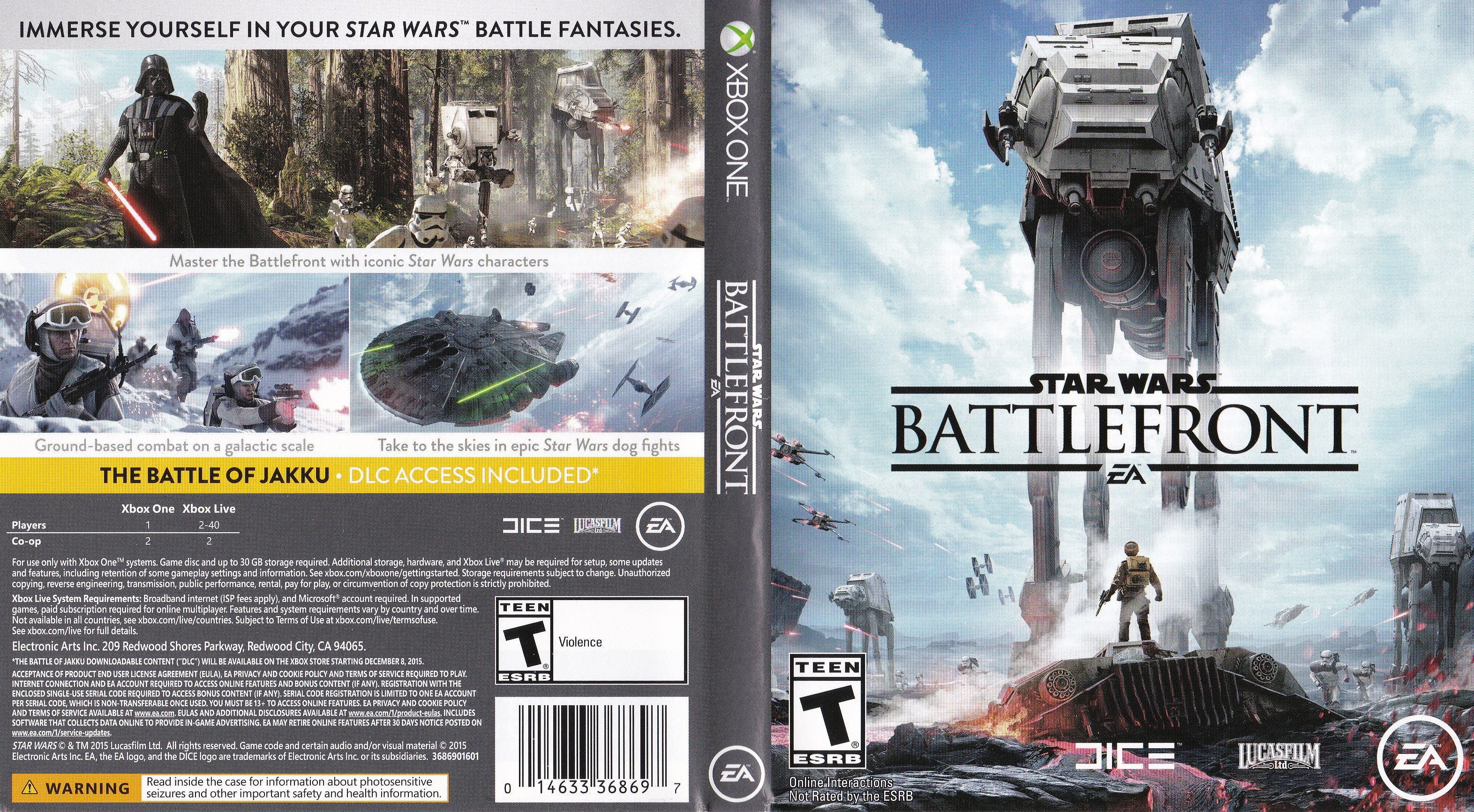 Star Wars Battlefront Xbox One