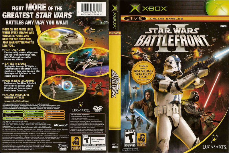 Star Wars Battlefront II Xbox Clarkade