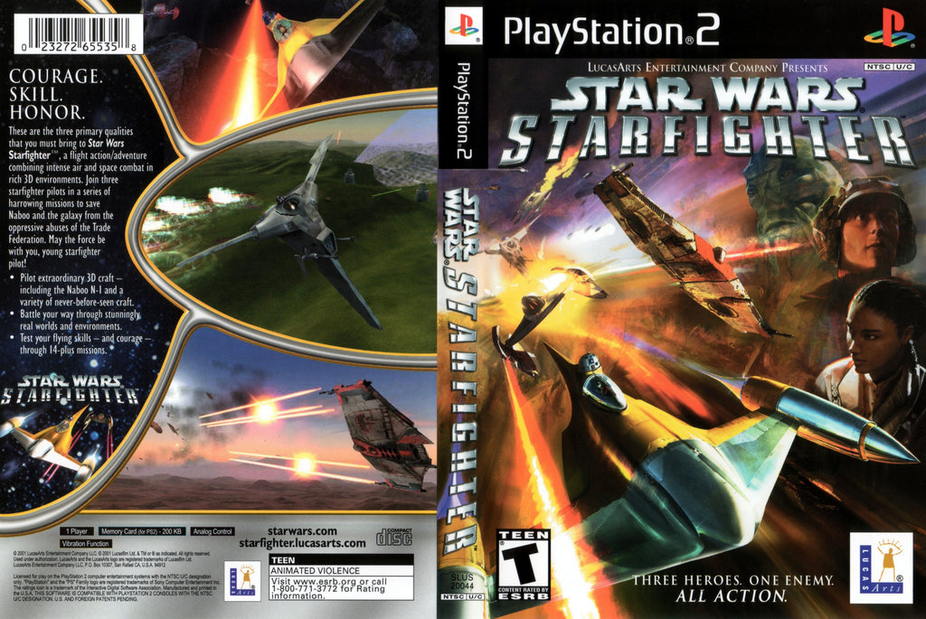 Star Wars Starfighter C BL PS2