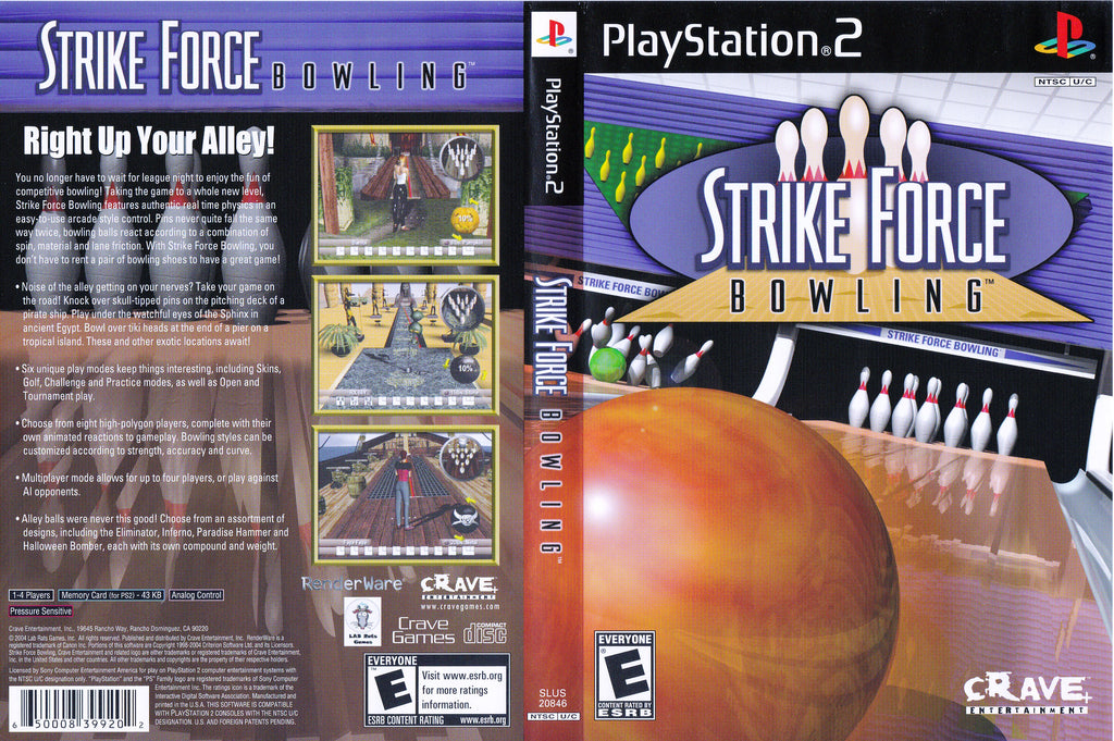 Strike Force Bowling C PS2