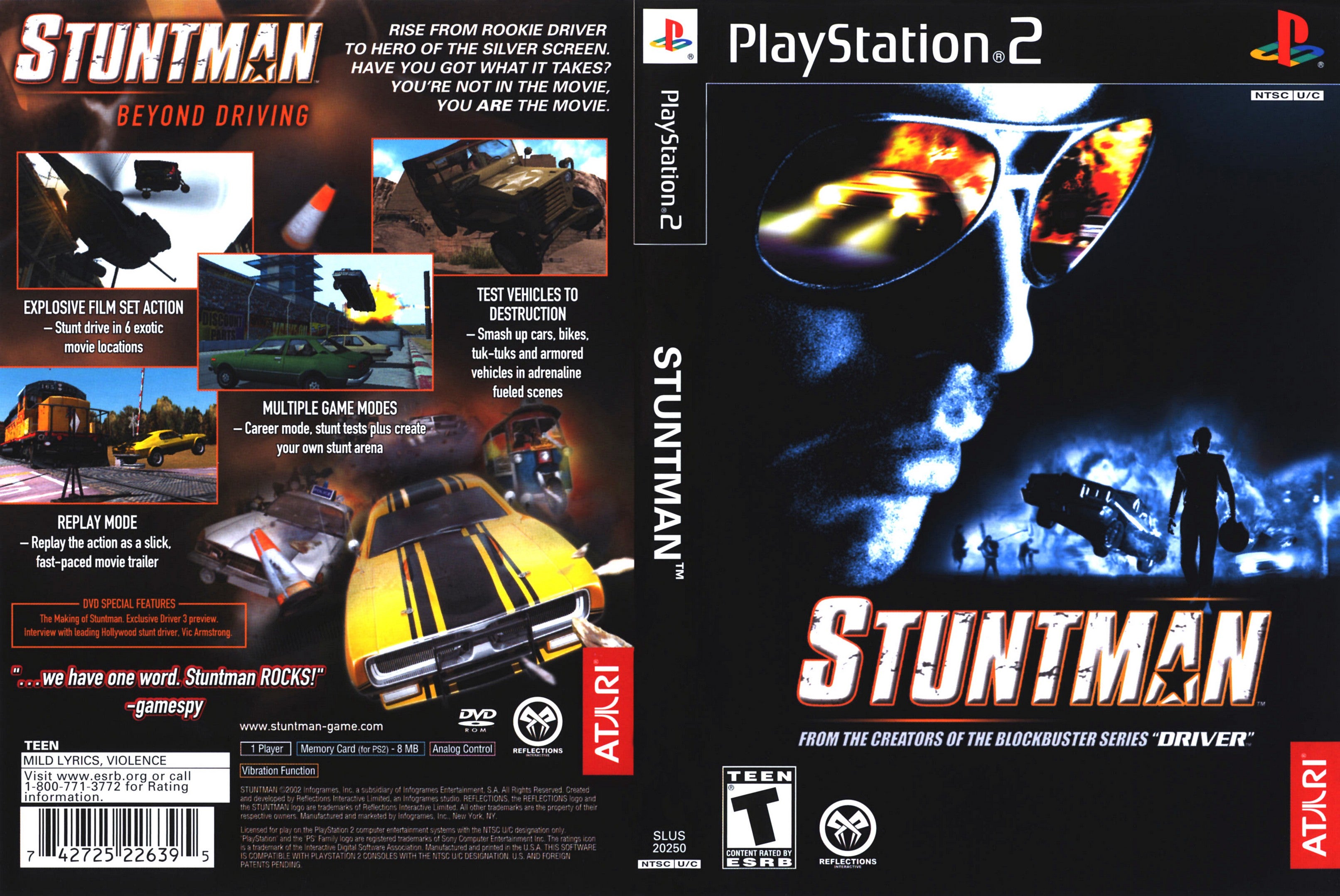 Stuntman N BL PS2
