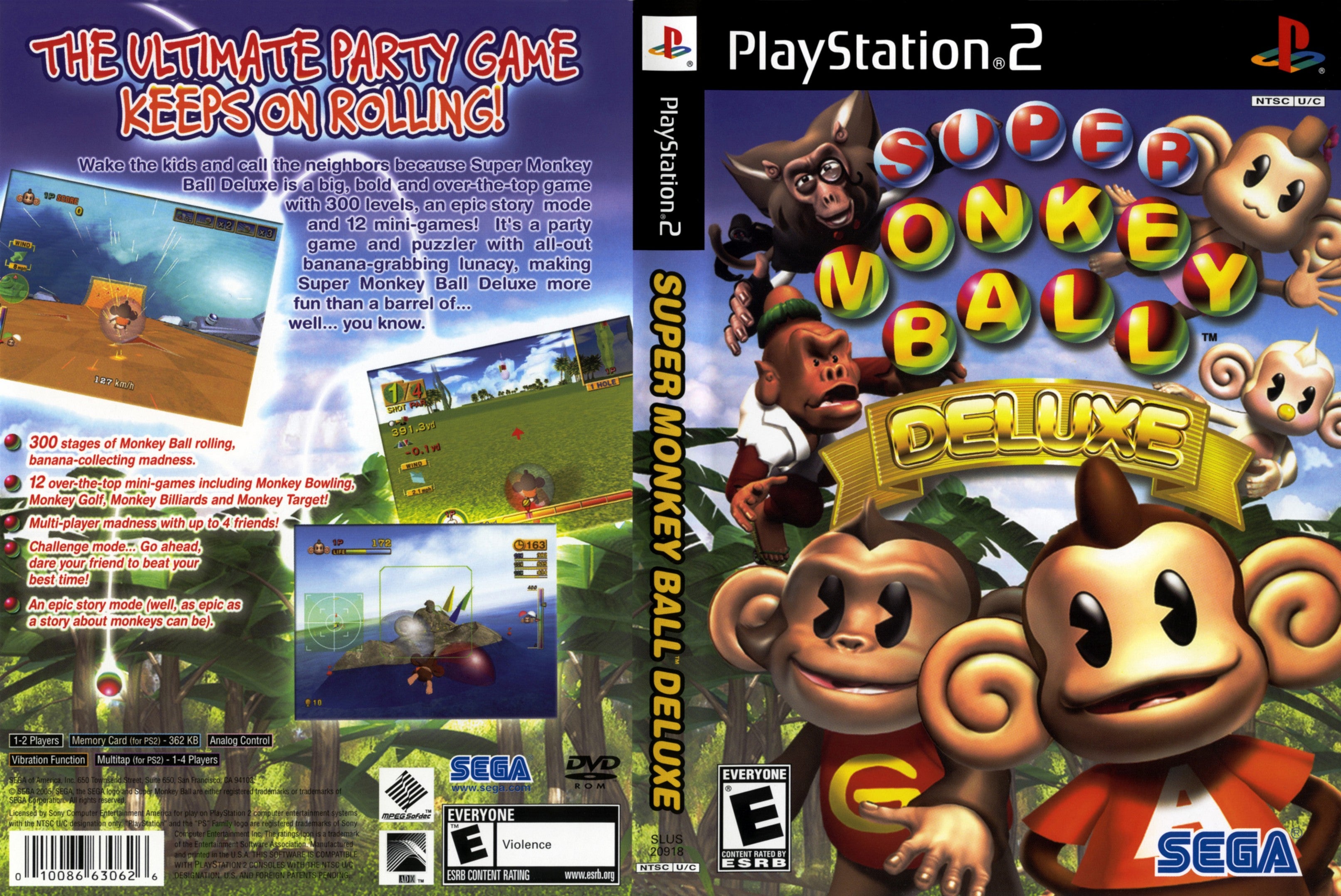 Ball Deluxe Monkey Ball N64 Super Monkey Ball Deluxe N PS2
