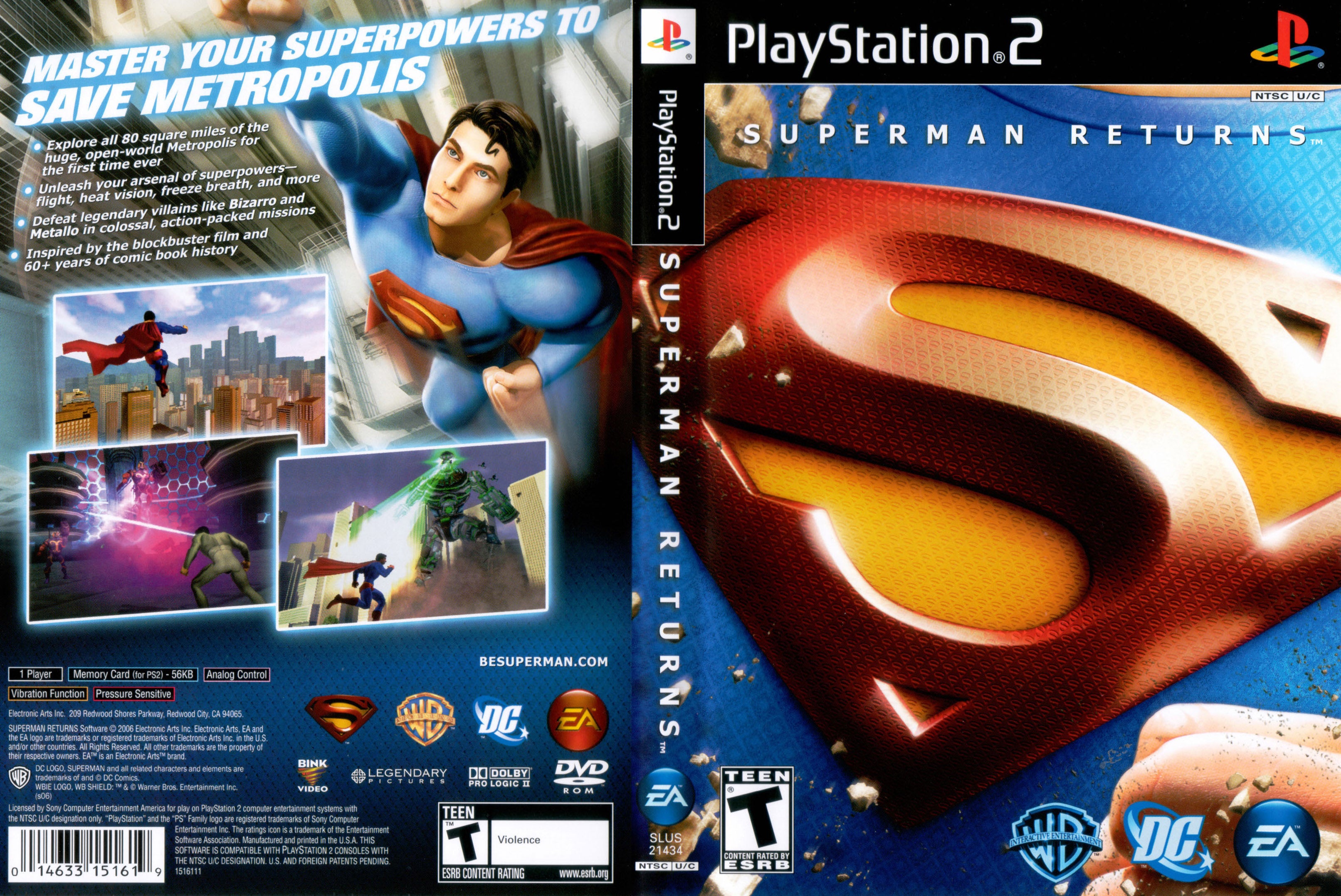 Superman Returns PS2