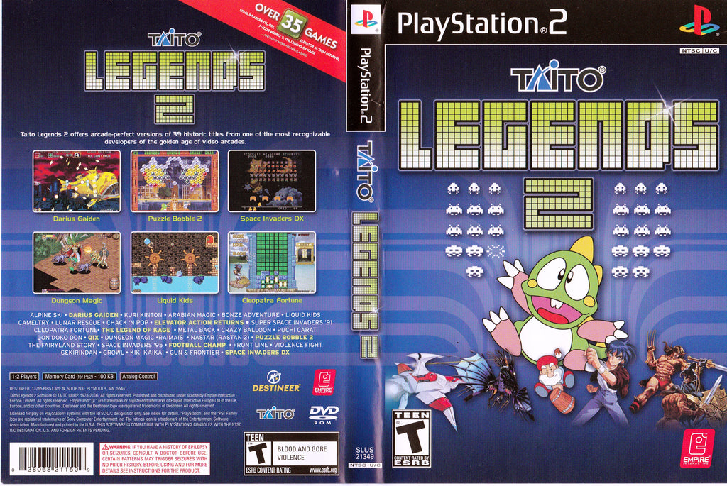 Taito Legends 2 N PS2