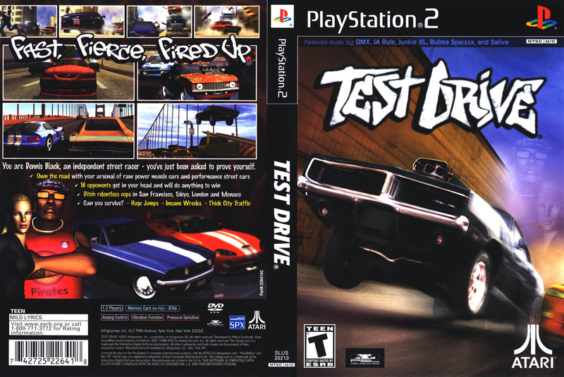 Test drive deals ps2