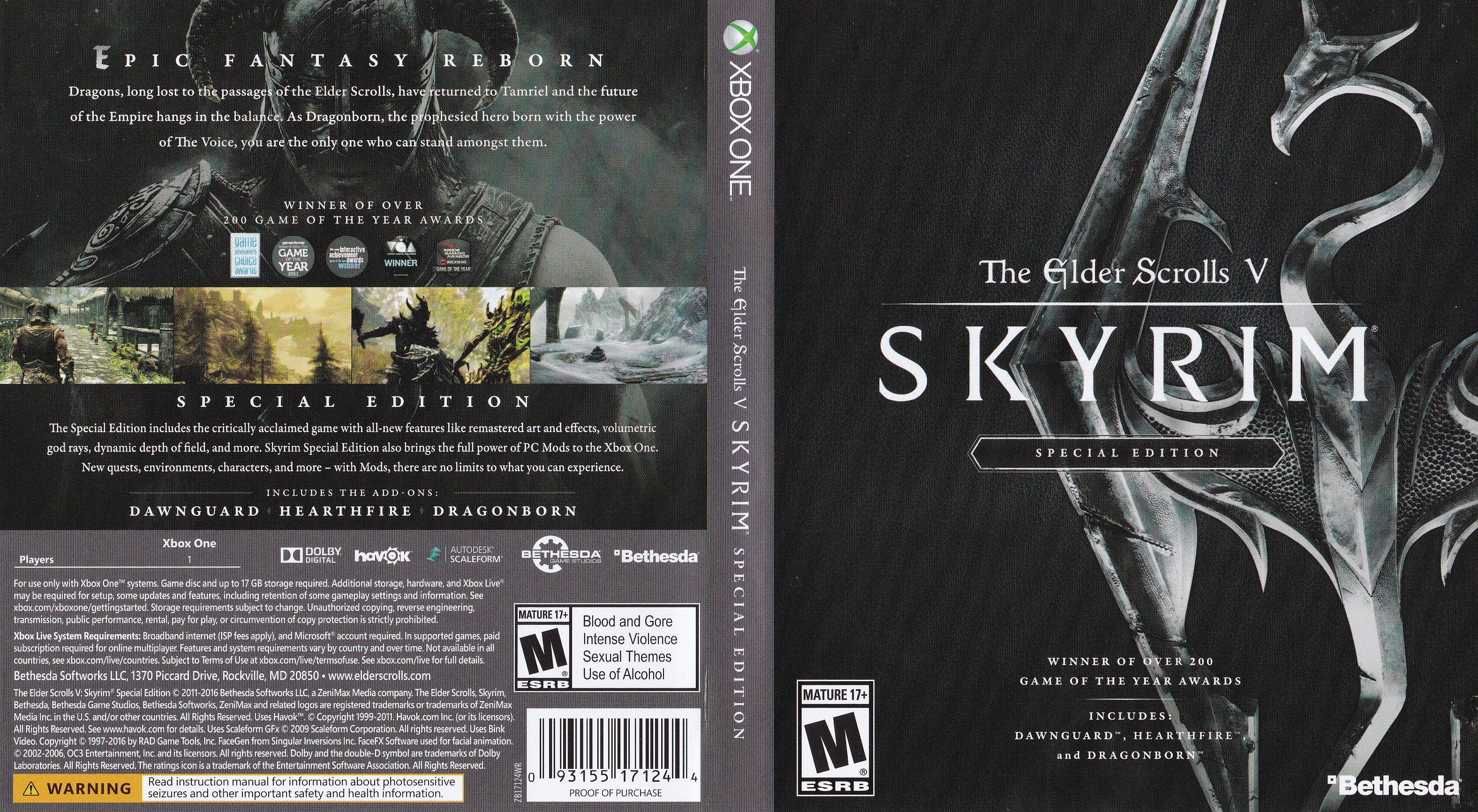 The Elder Scrolls V: Skyrim -- The Definitive Edition