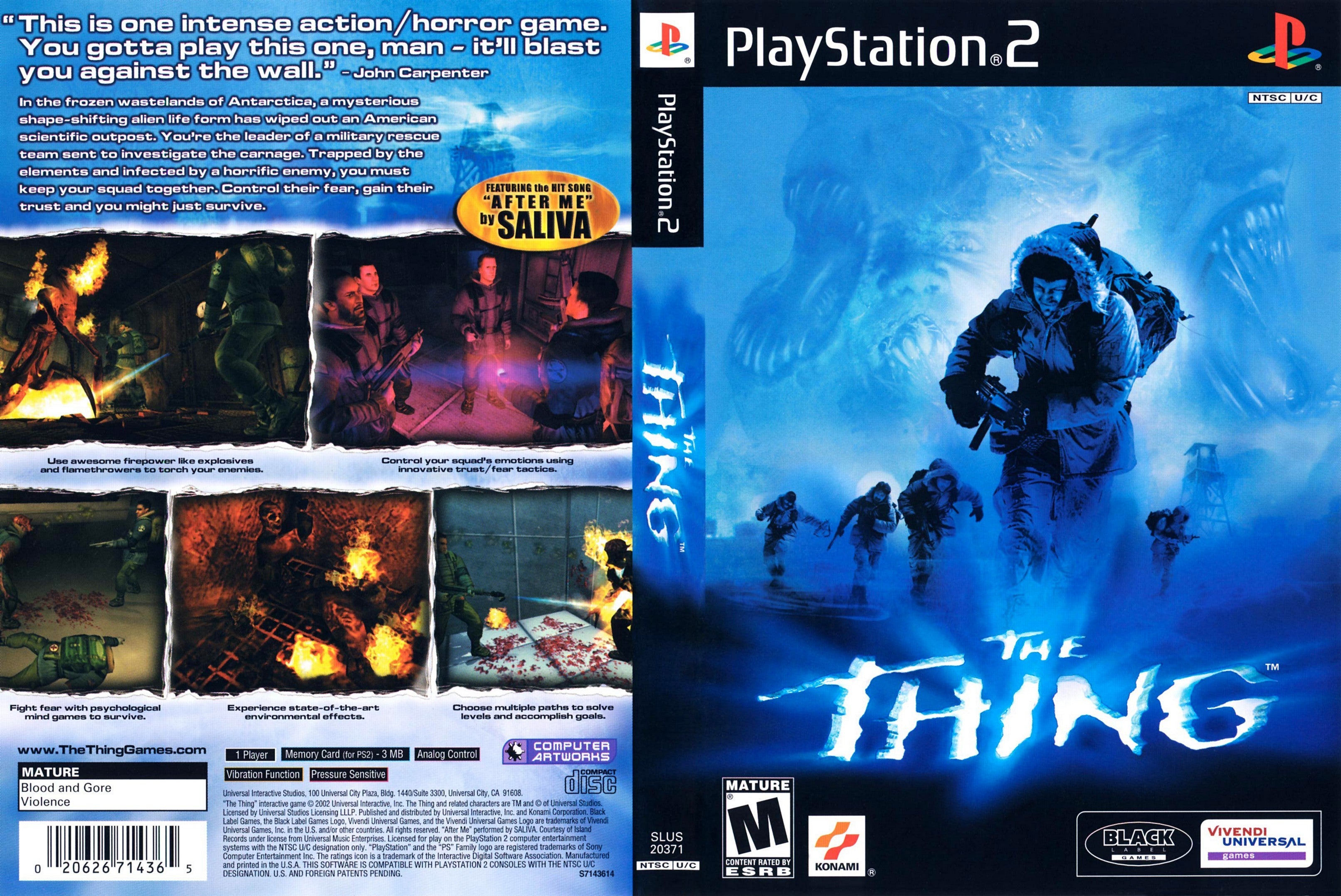 The Thing PS2