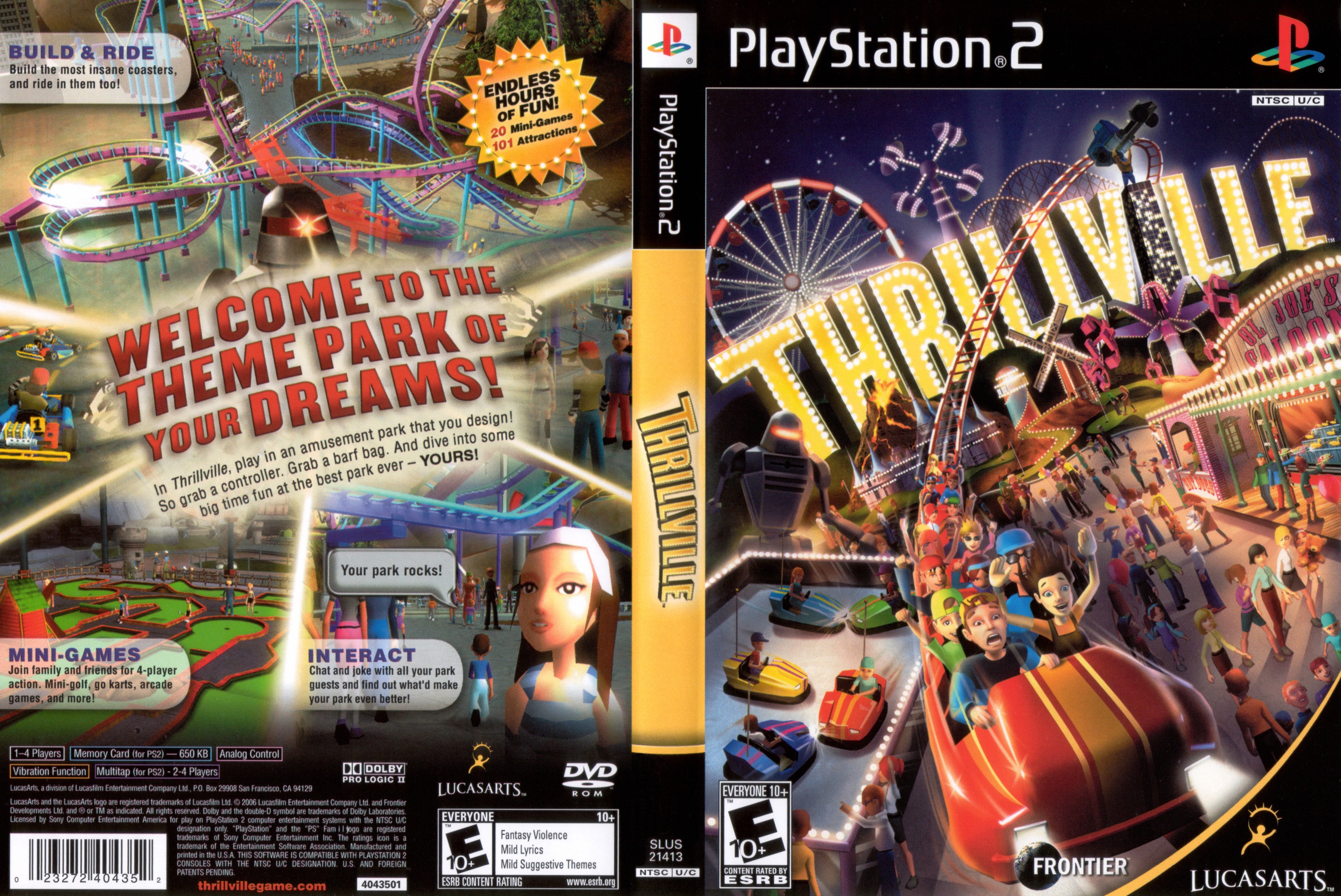 Thrillville PS2