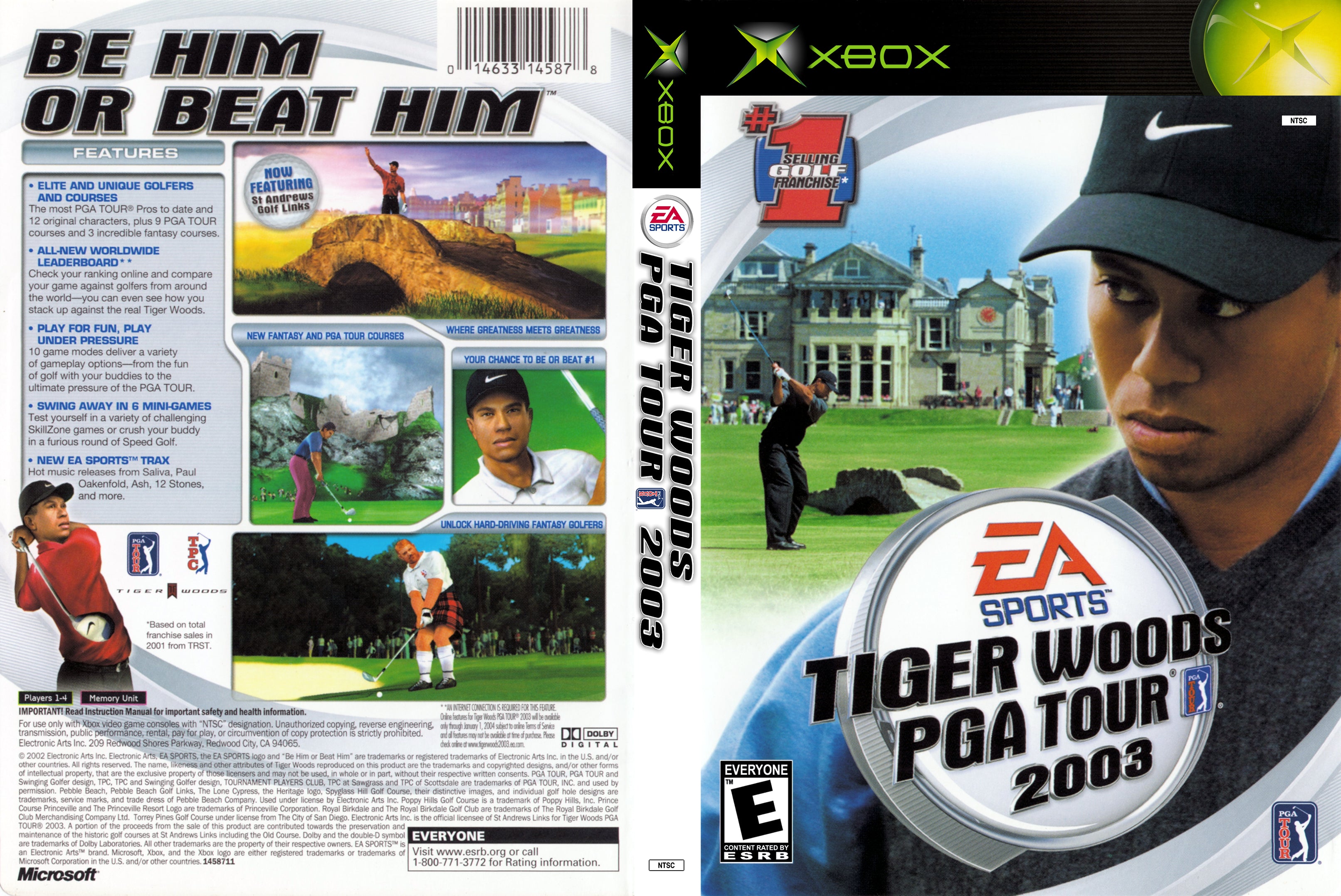 Tiger Woods PGA Tour 2003 C Xbox