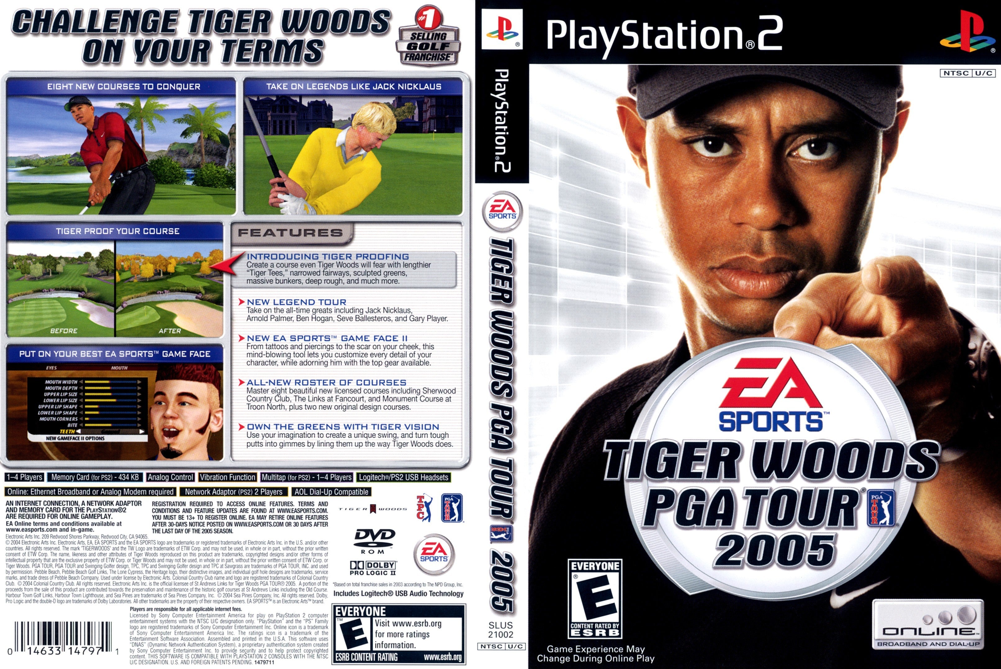 Tiger Woods PGA Tour 2005 N PS2