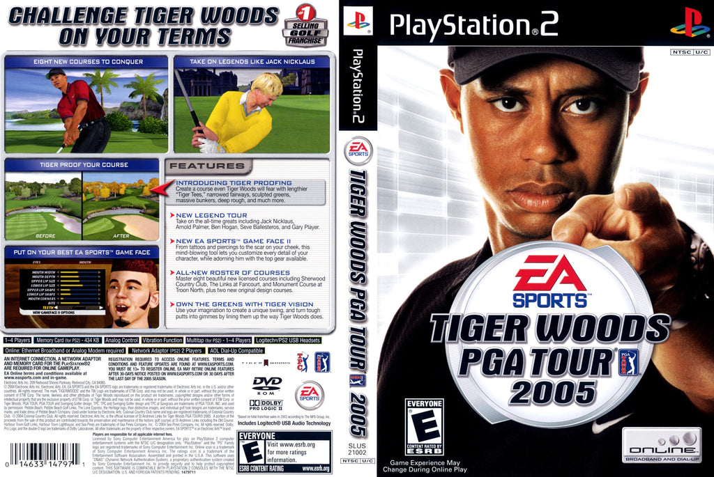 Tiger Woods PGA Tour 2005 N PS2