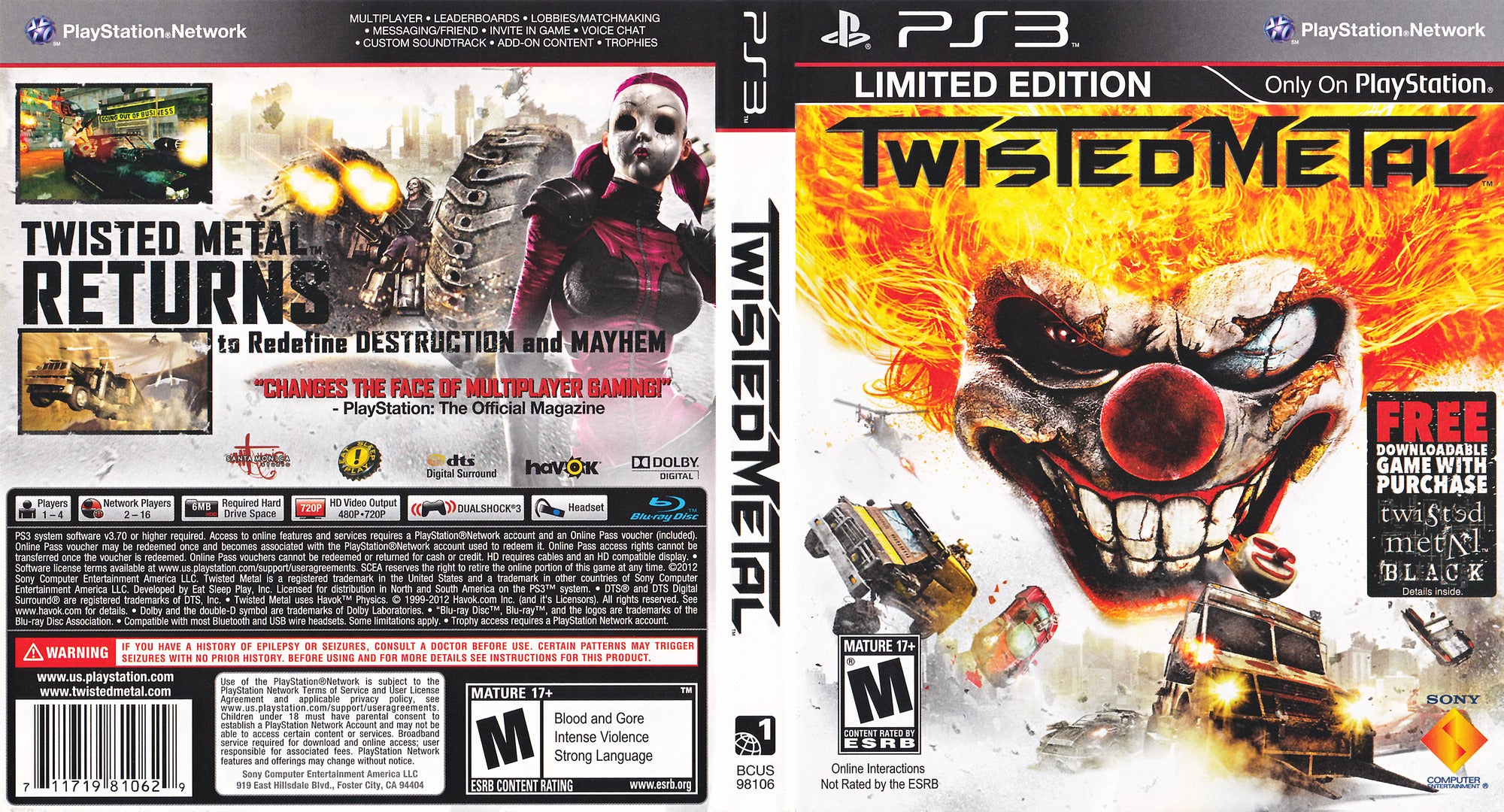 Twisted Metal PS3