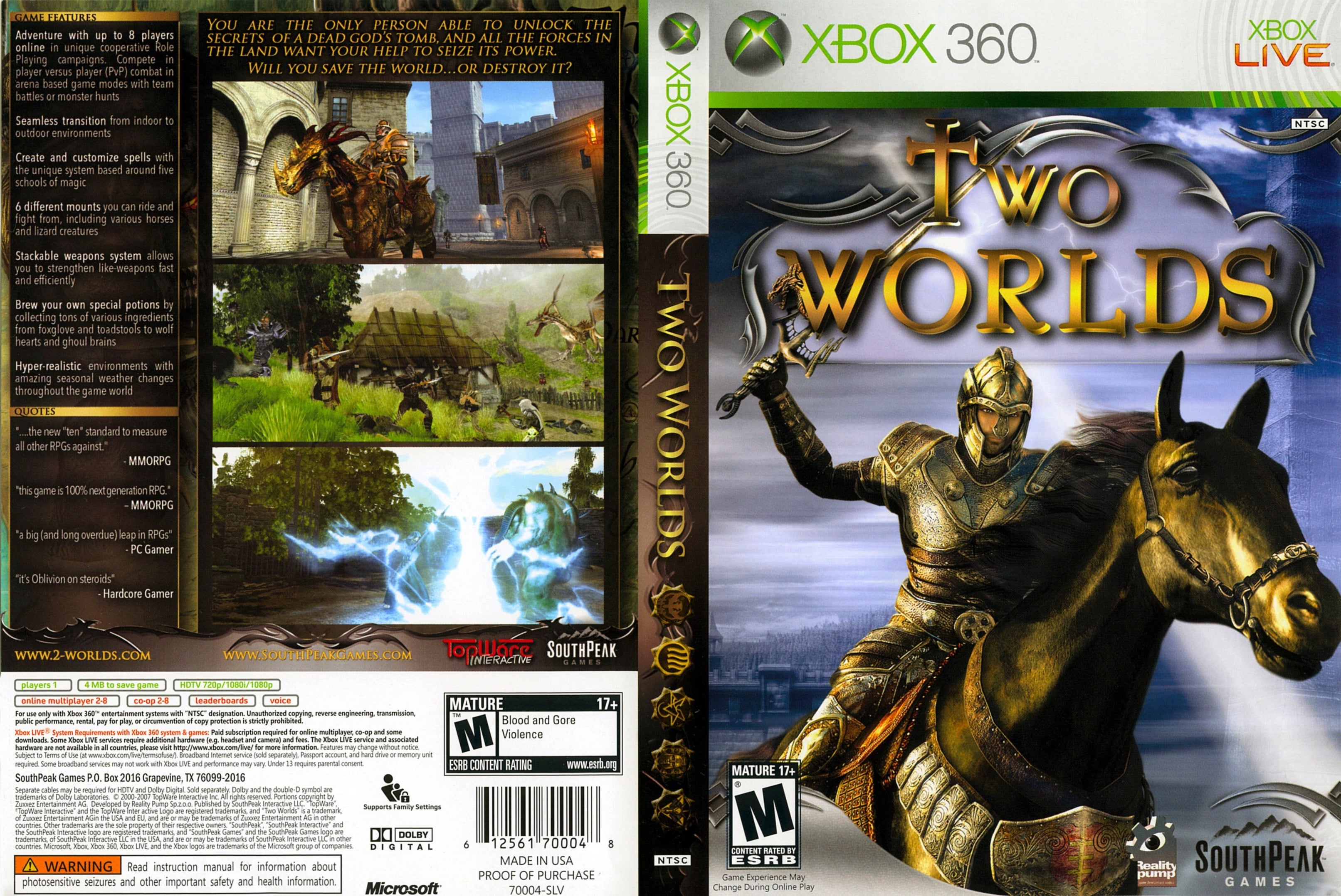 Two Worlds • Xbox 360 – Mikes Game Shop