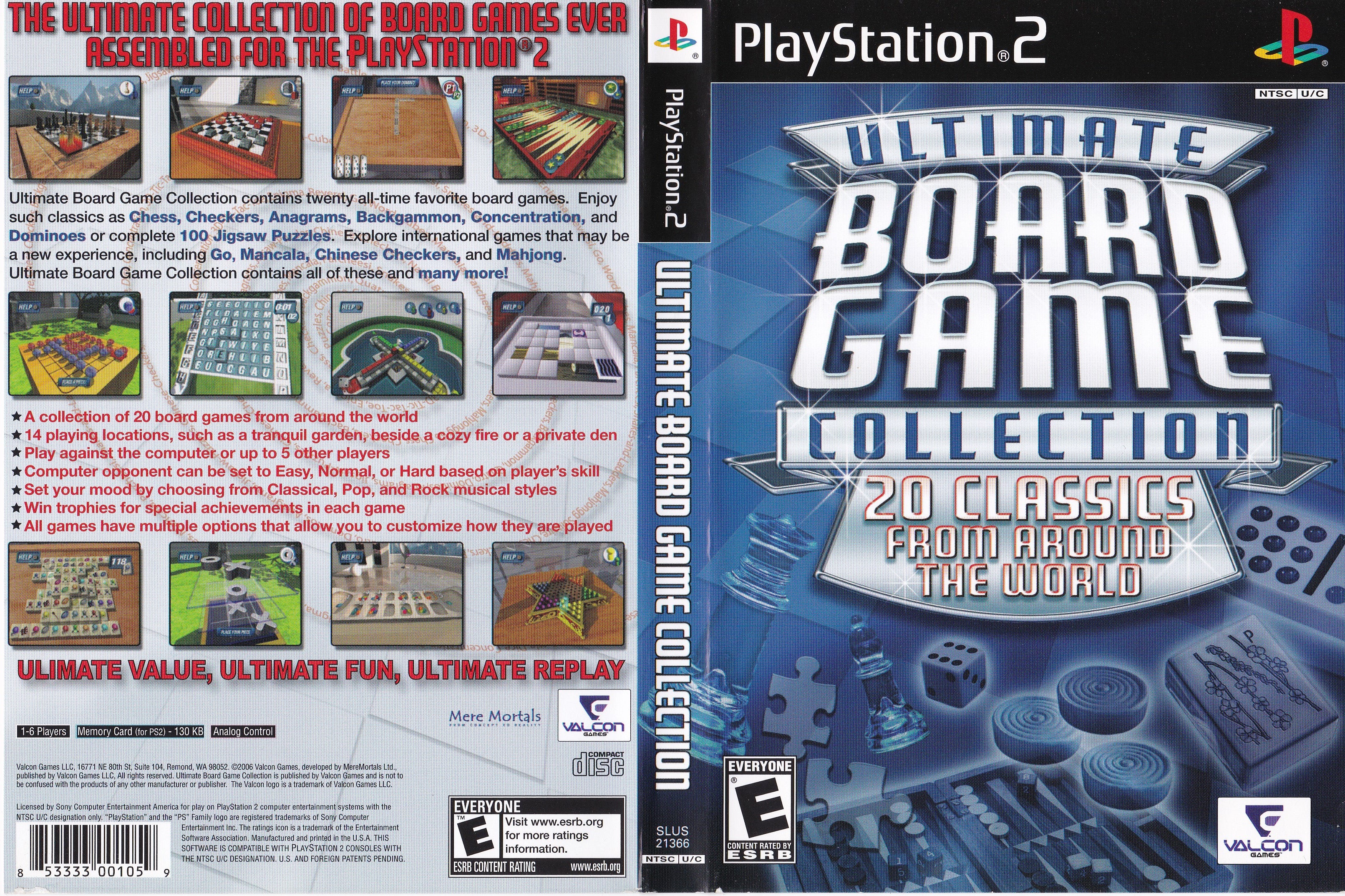 Ultimate Board Game Collection C PS2