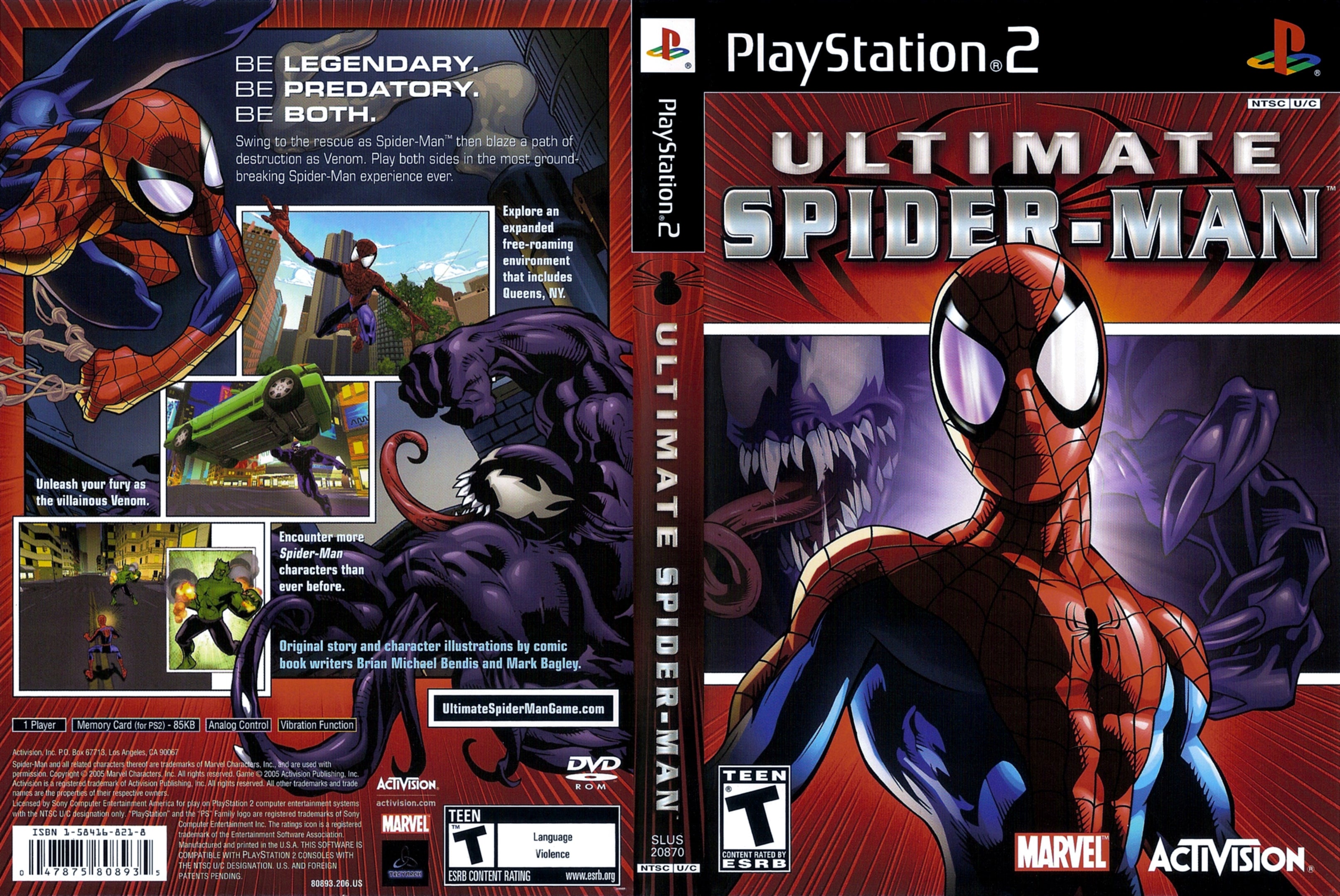 Ultimate Spider-Man C BL PS2