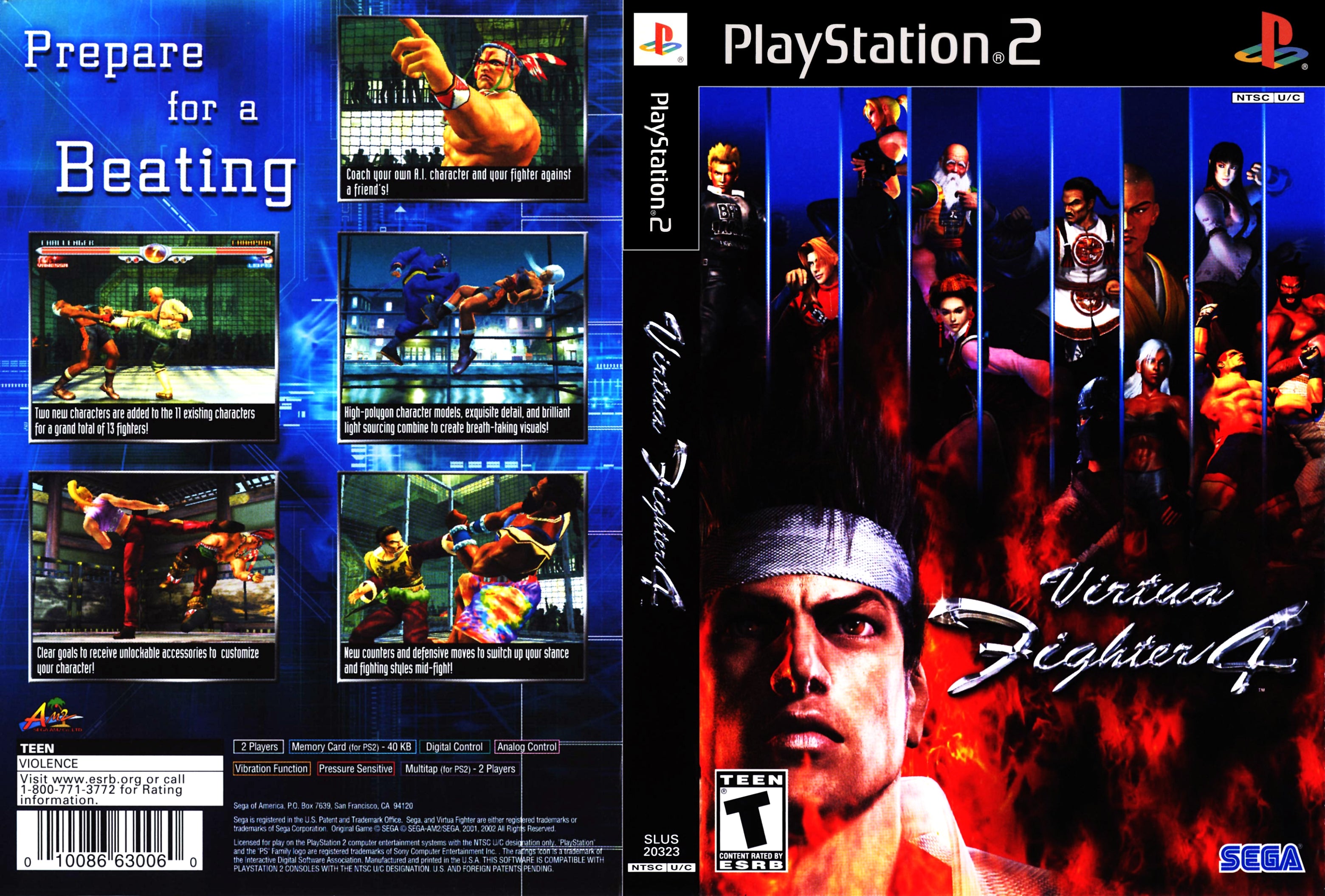 Virtua Fighter 4 C BL PS2